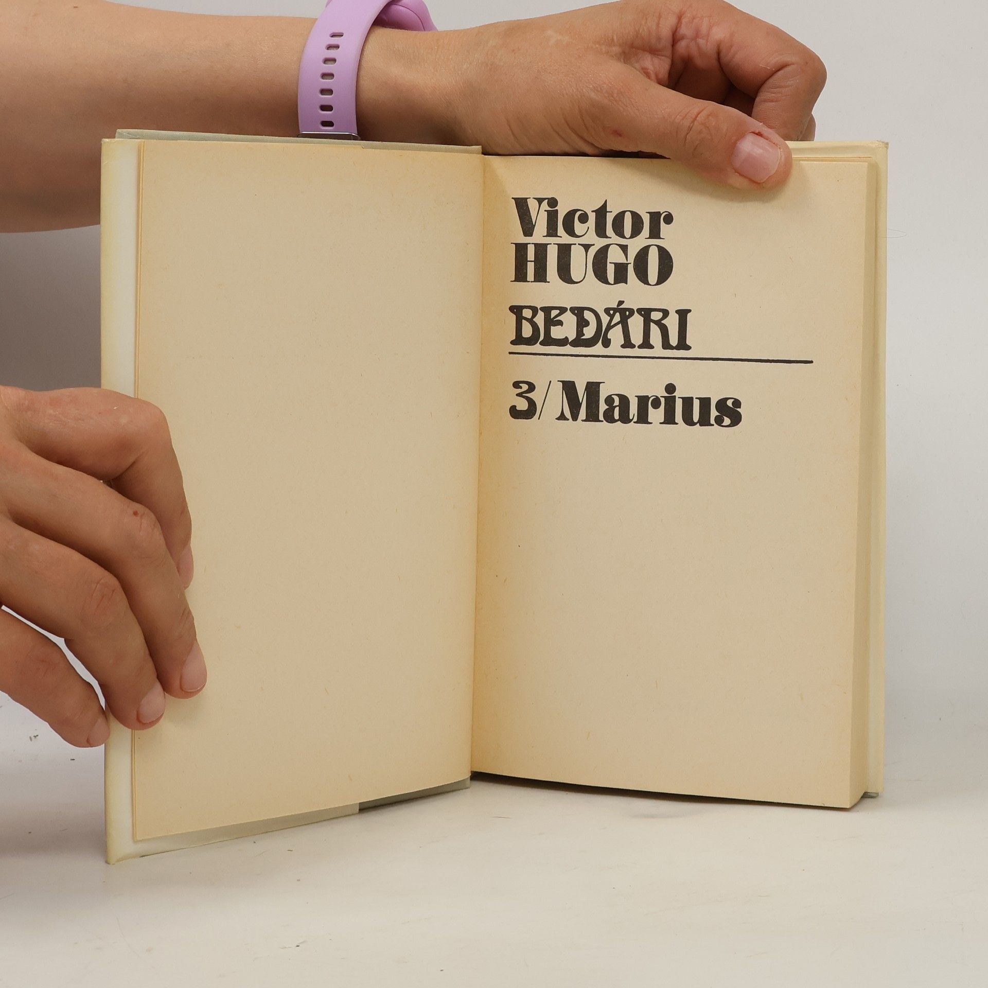 Victor Hugo Bedári 3. Marius