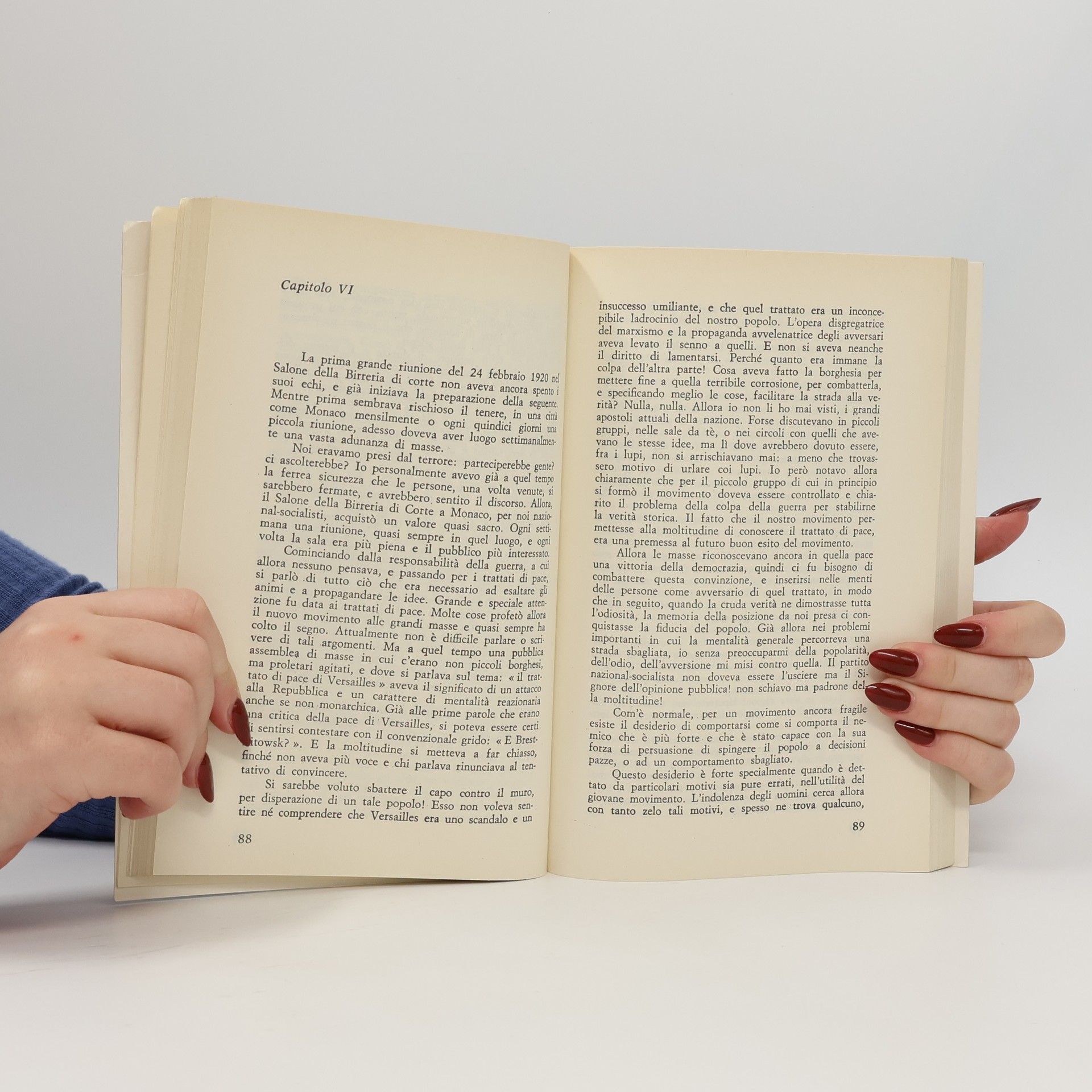 Adolf Hitler Mein Kampf (La mia battaglia)