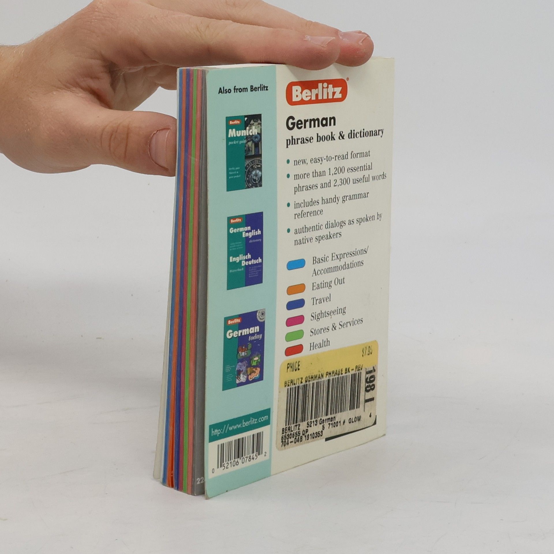Berlitz Publishing Company Berlitz German Phrase Book & Dictionary