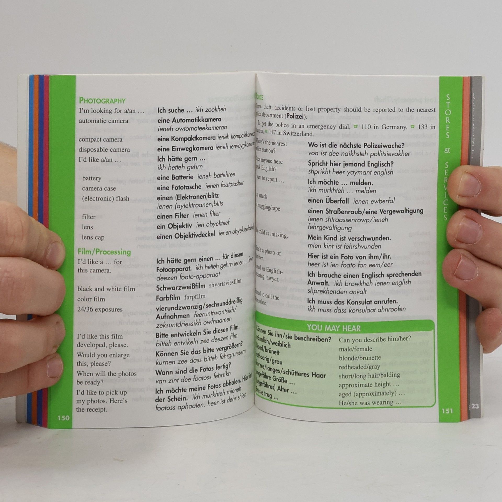 Berlitz Publishing Company Berlitz German Phrase Book & Dictionary
