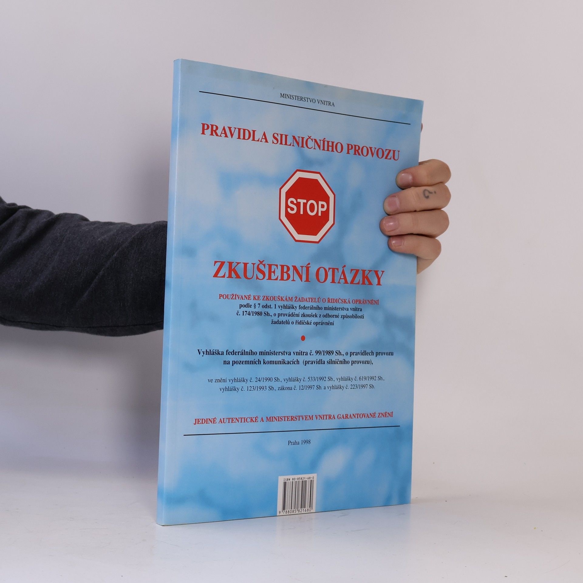 Kolektiv autorů Pravidla silničního provozu. Zkušební otázky