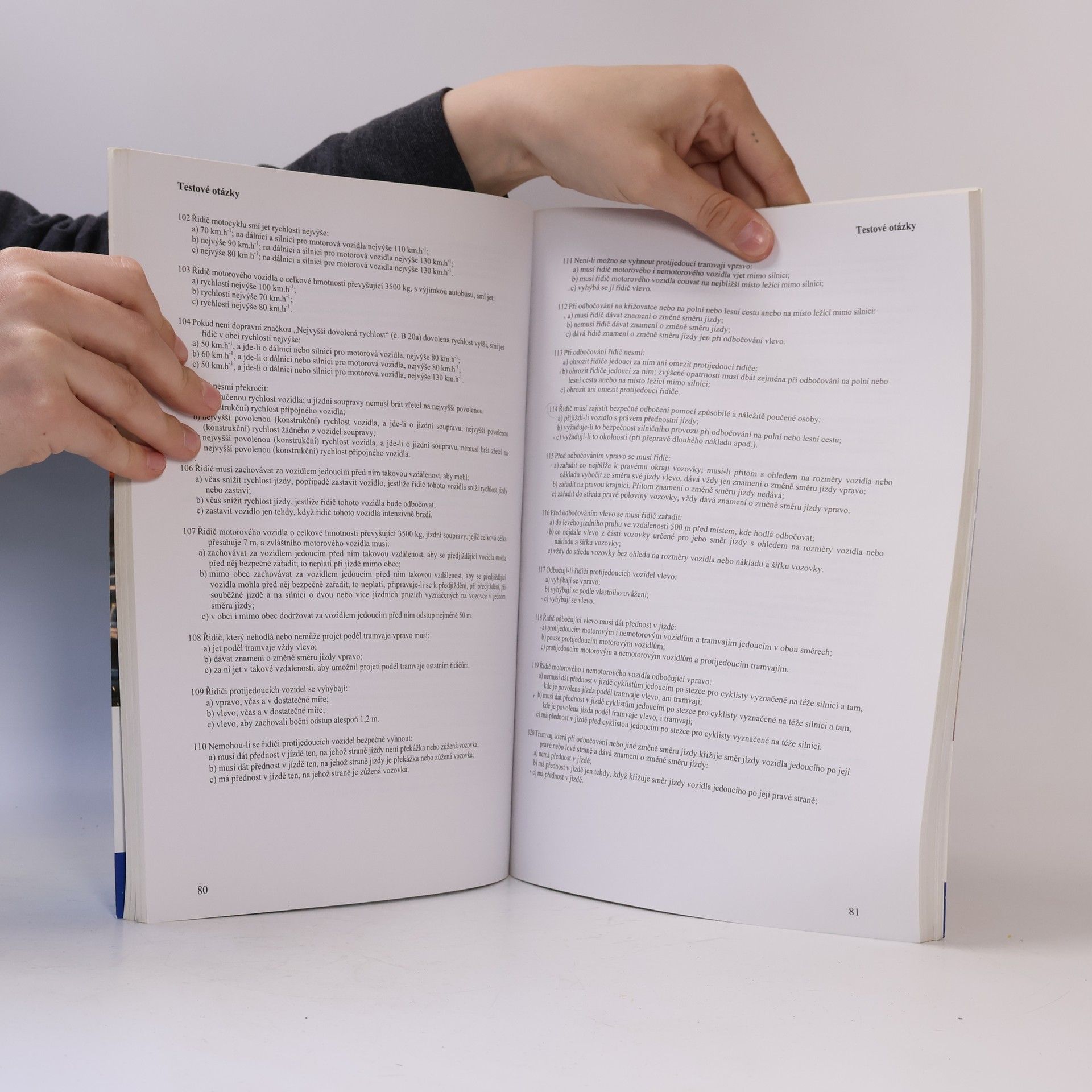 Kolektiv autorů Pravidla silničního provozu. Zkušební otázky
