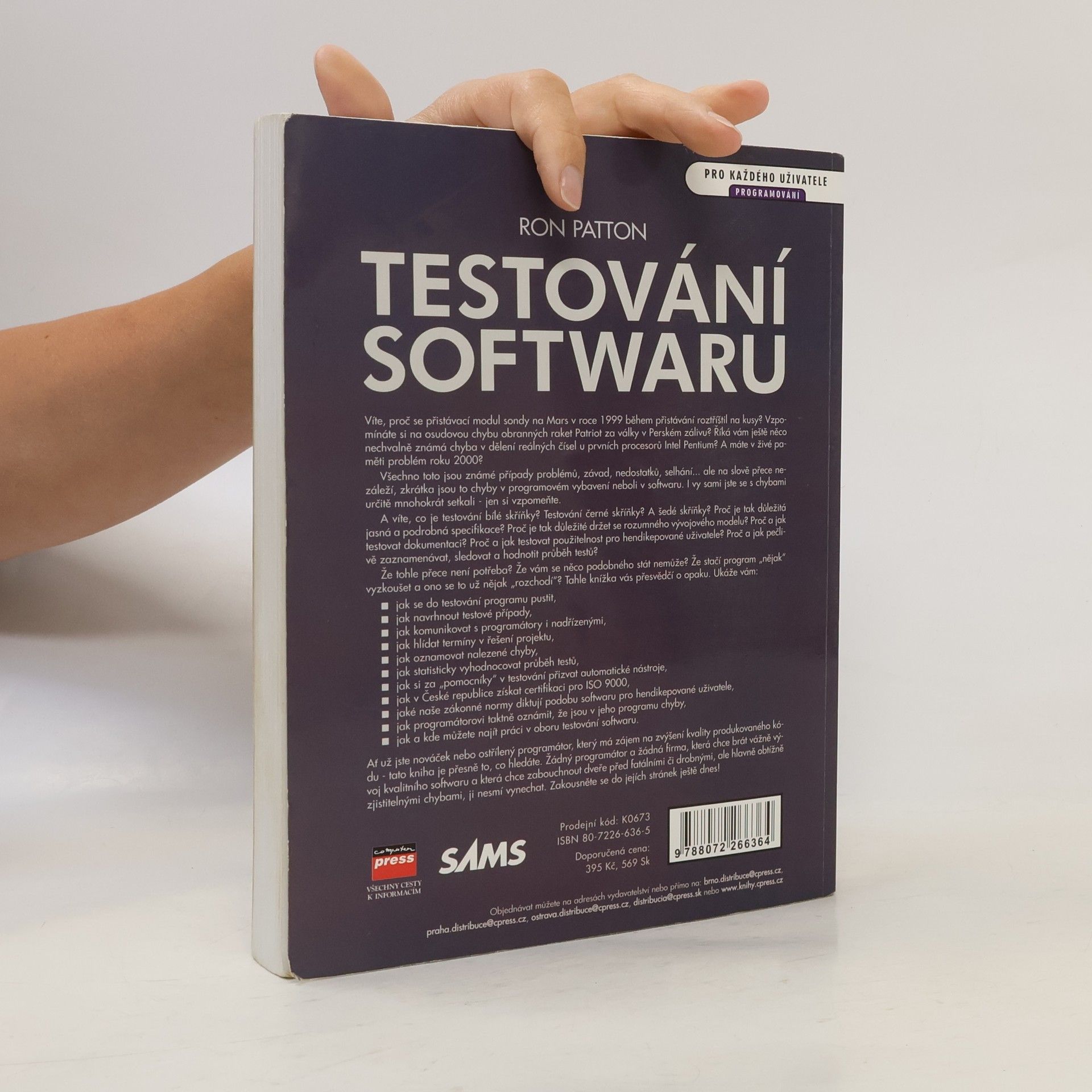 Ron Patton Testování softwaru