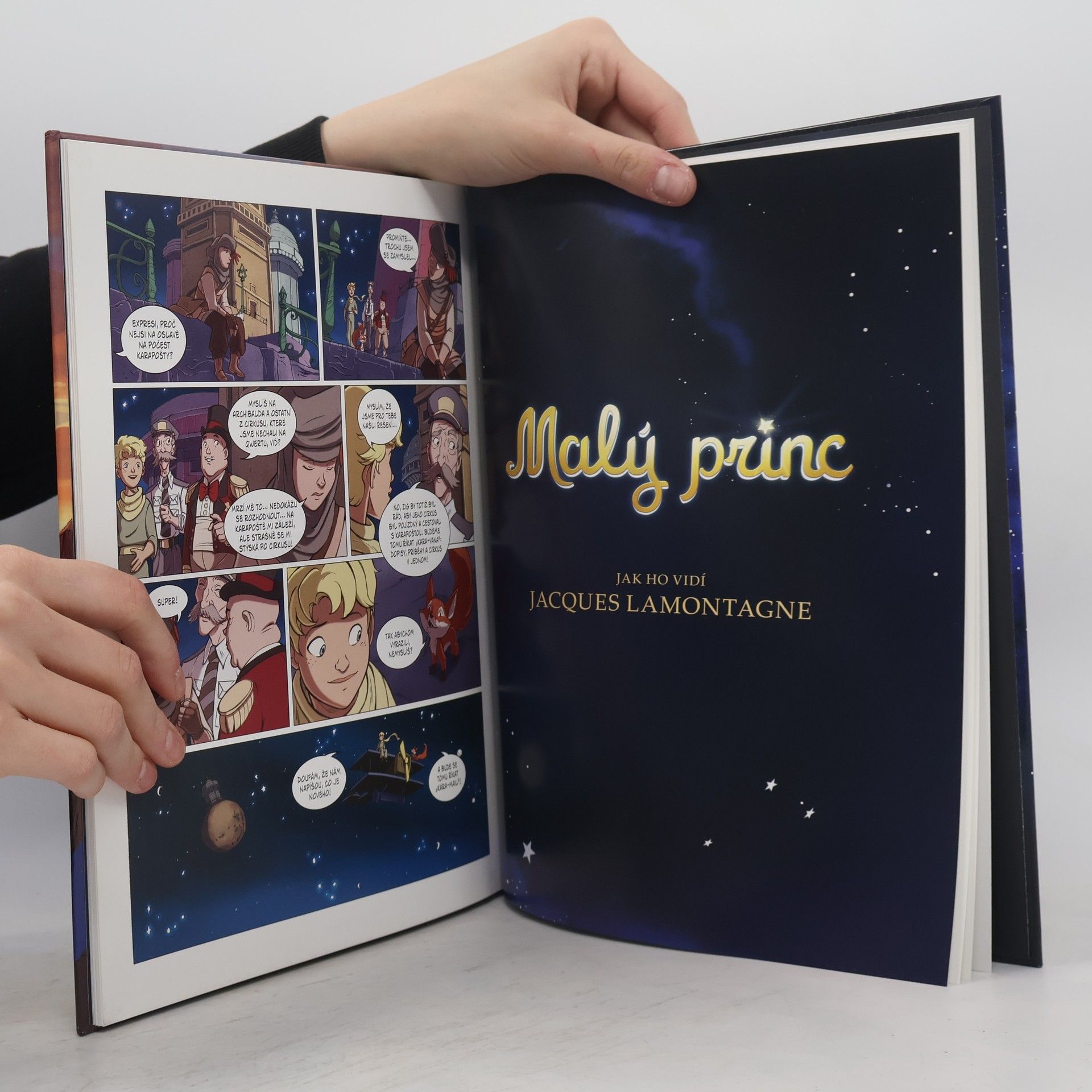 Guillaume Dorison Malý princ a planeta Karapoxů