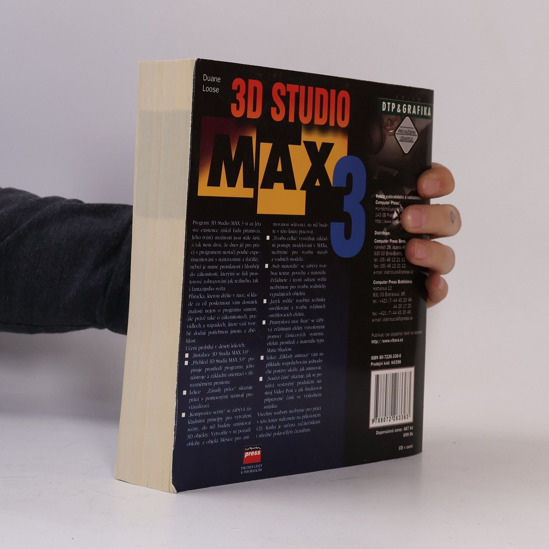 Duane Loose 3D Studio MAX 3. Uživatelská příručka