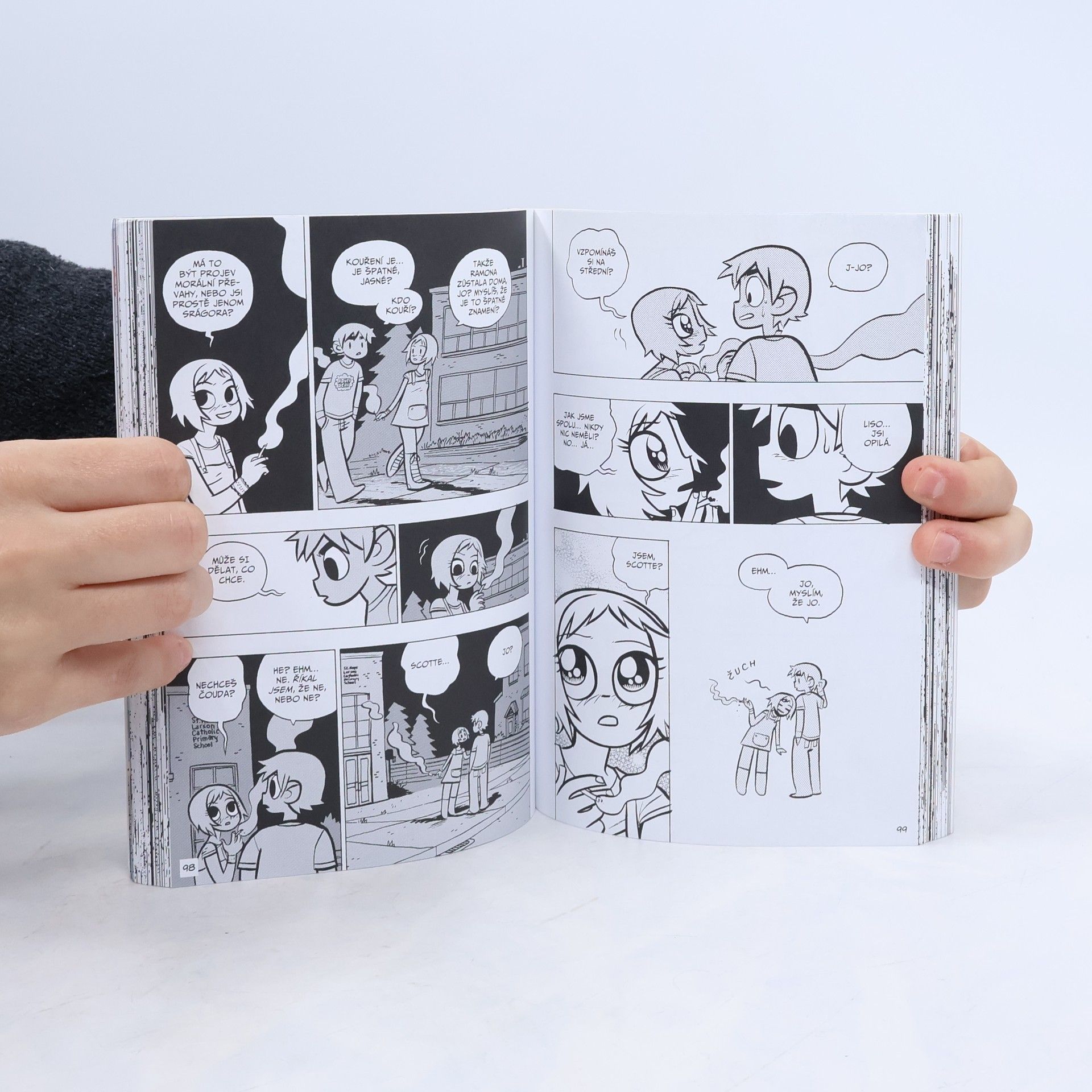 Bryan Lee O'Malley Scott Pilgrim 4. díl : Na vlastních nohou