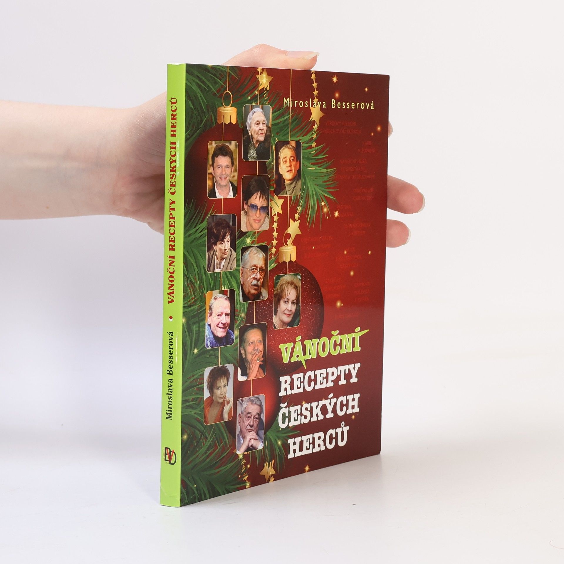 Miroslava Besserová Vánoční recepty českých herců