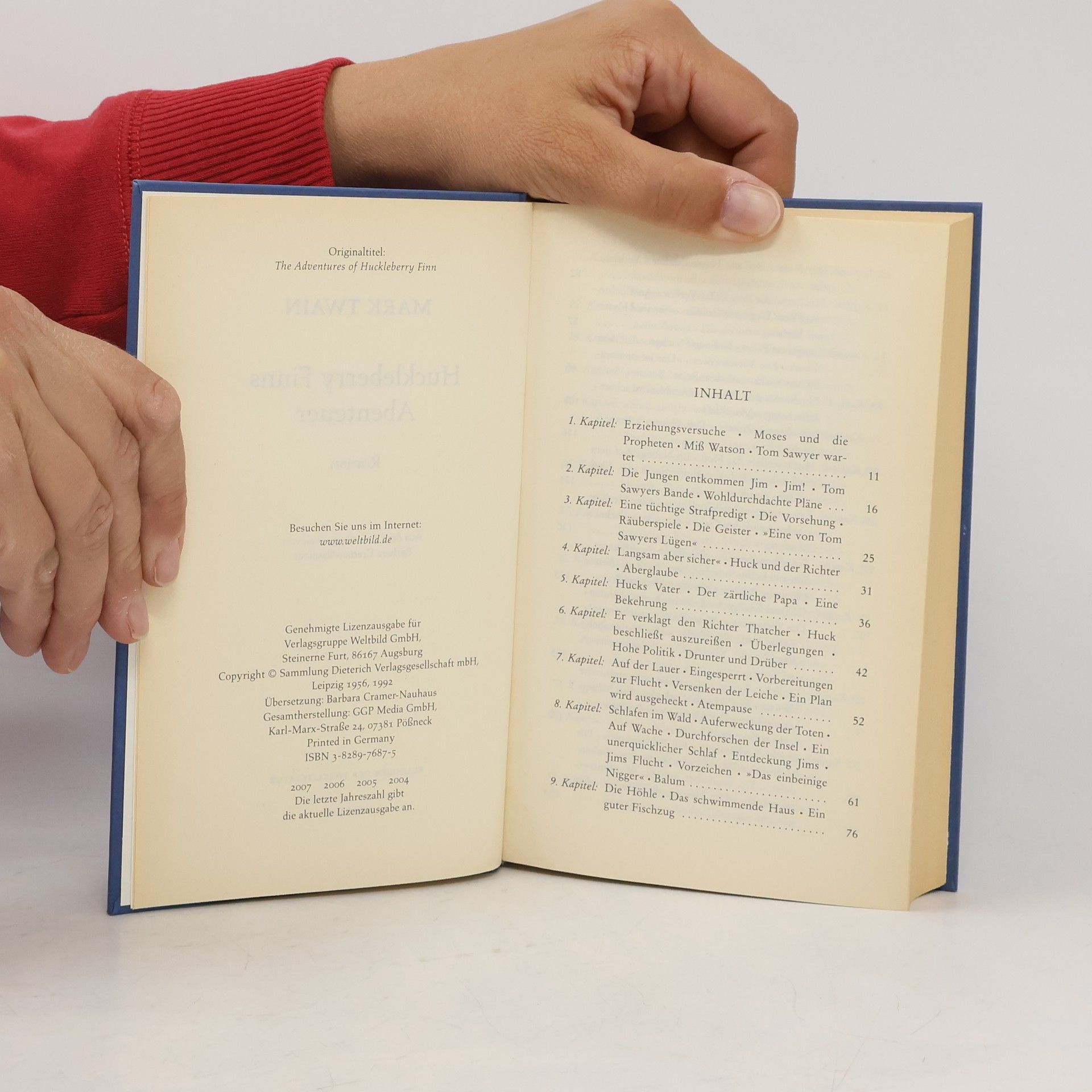 Mark Twain Huckleberry Finns Abenteuer