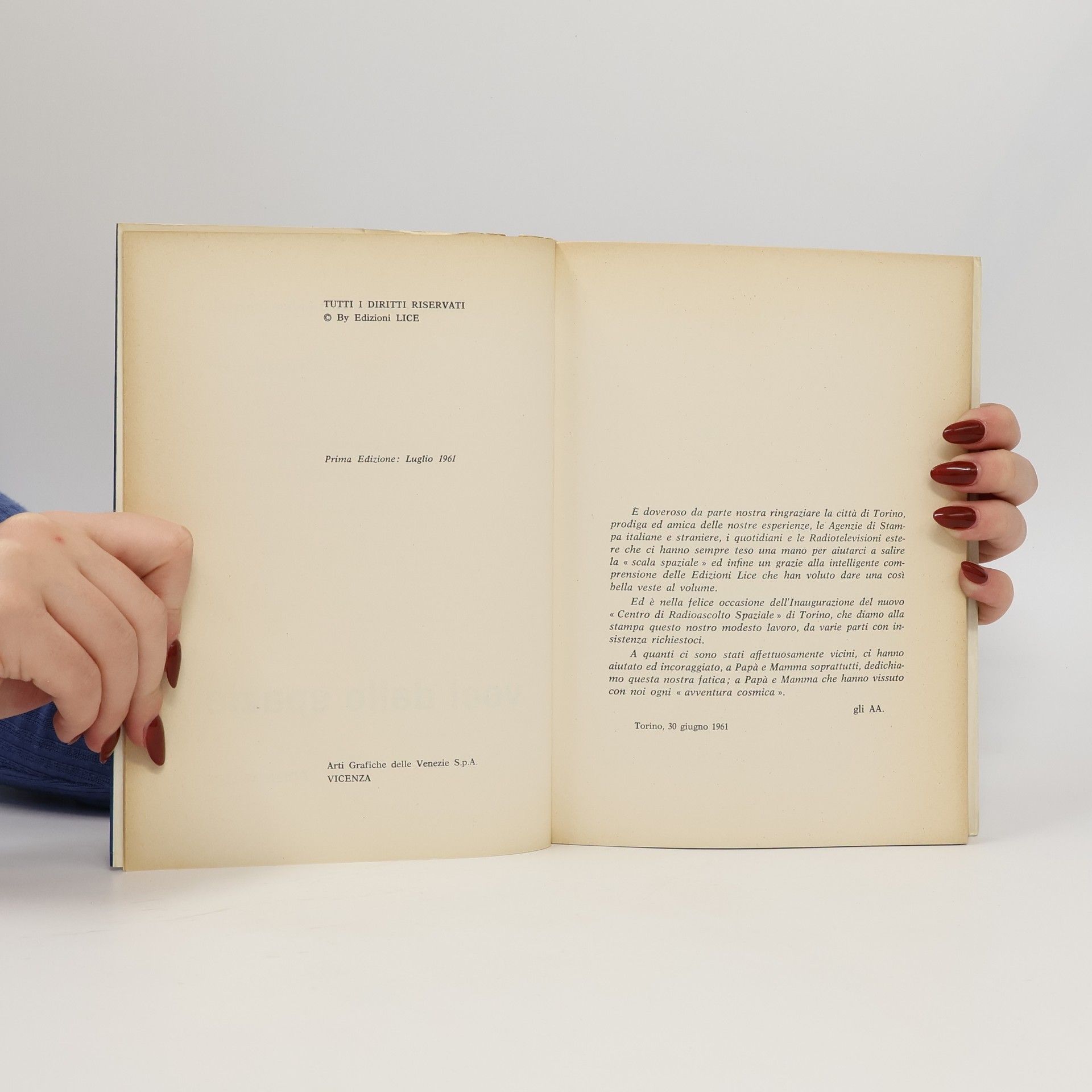 Autorenkollektiv Voci dallo spazio
