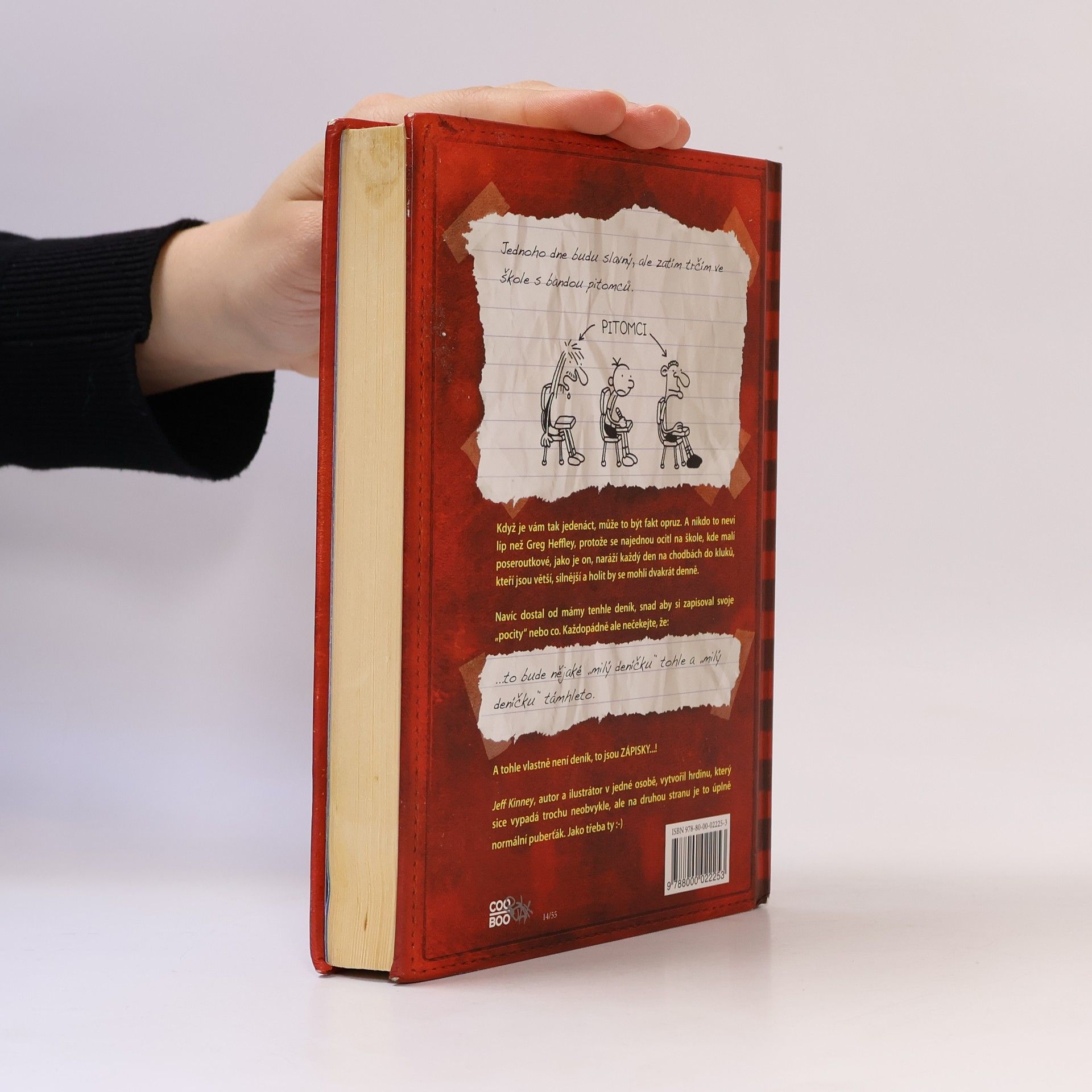 Jeff Kinney Deník malého poseroutky 1