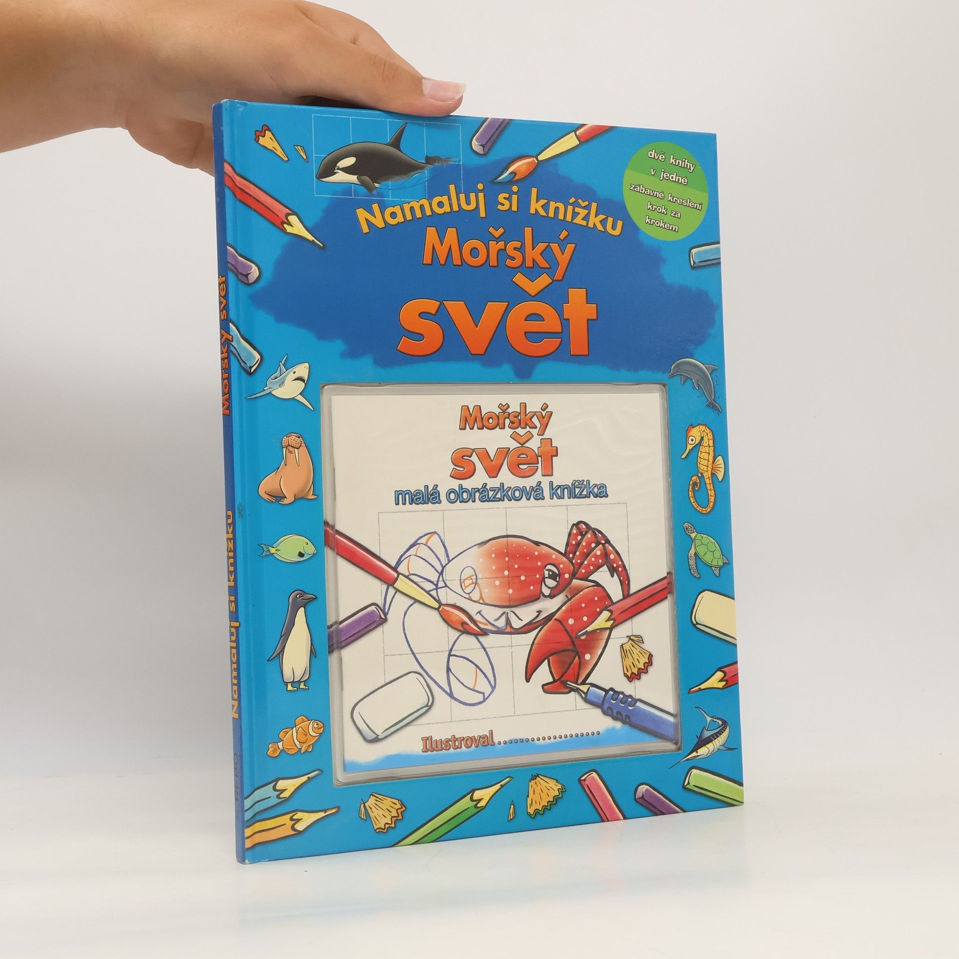 Damien Toll Mořský svět - Namaluj si knížku (malá obrázková knížka)