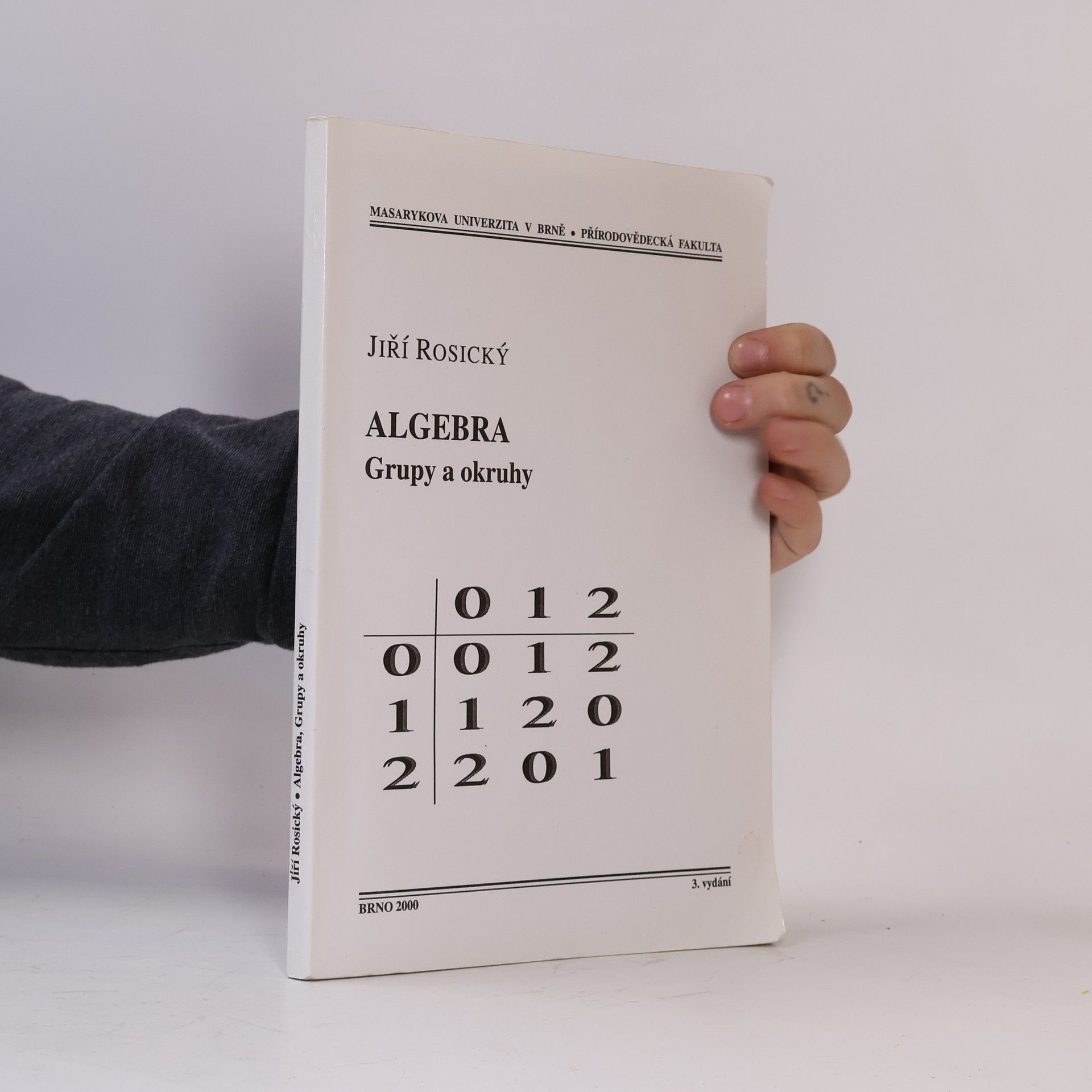Jiří Rosický Algebra: grupy a okruhy