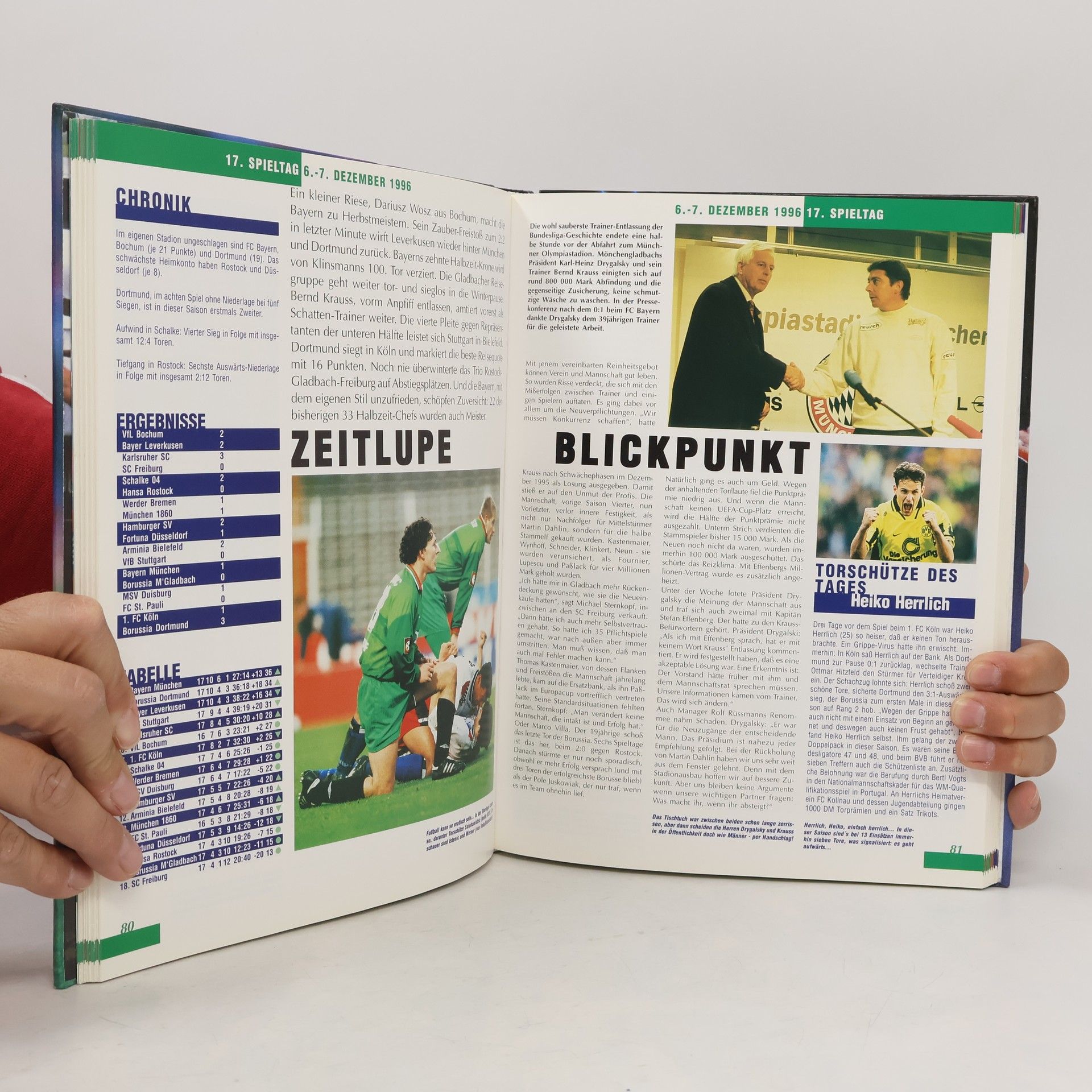 Wolfgang Hartwig Bundesliga '97. Das Fußball-Jahrbuch