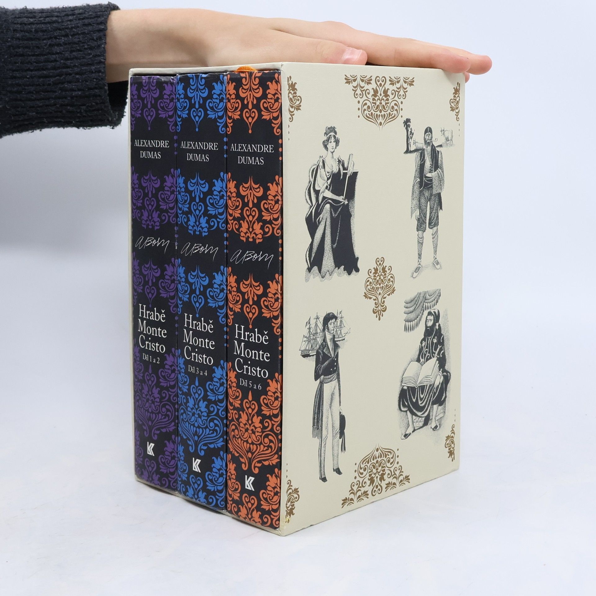 Alexandre Dumas starší Hrabě Monte Cristo 1-6