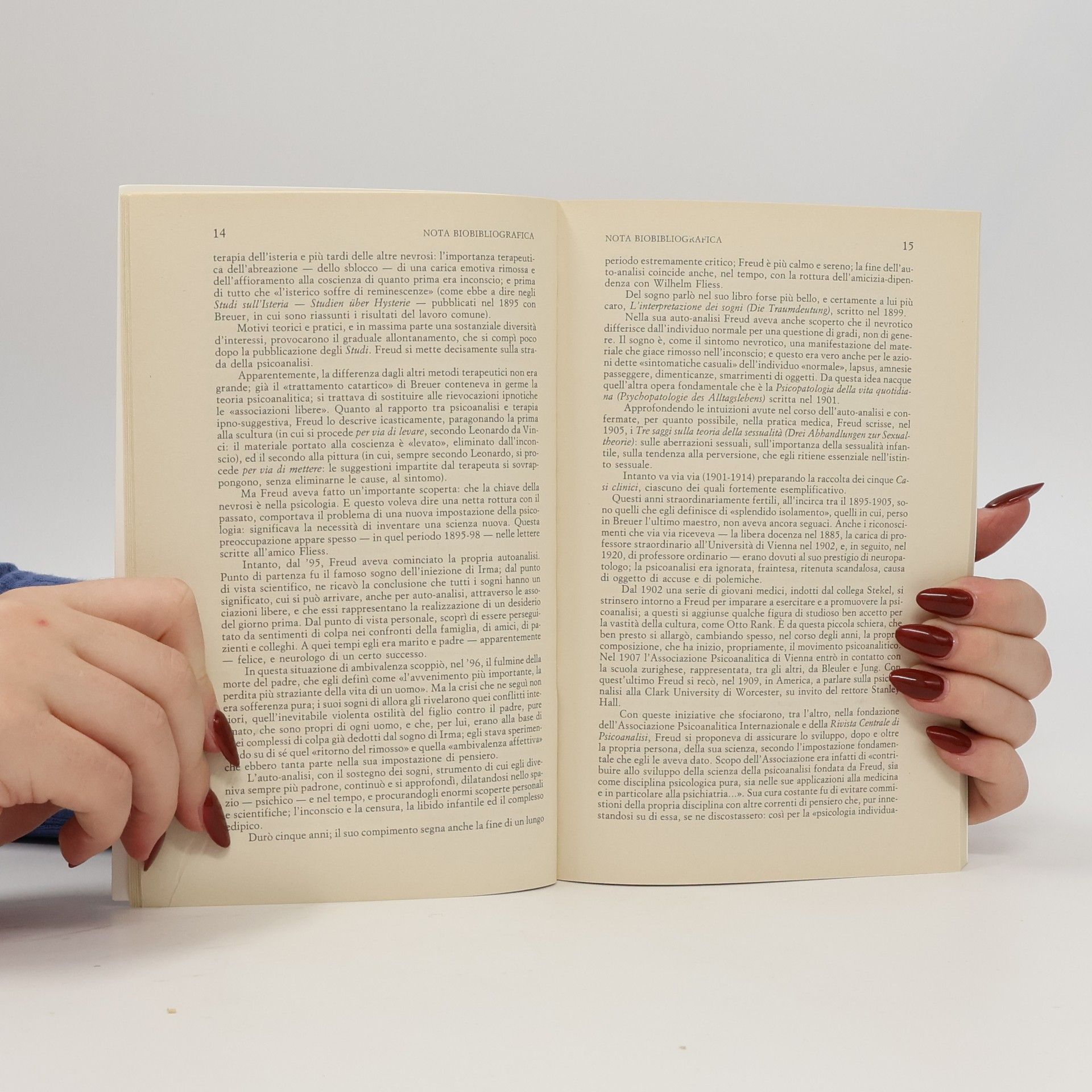 Sigmund Freud Al di là del principio del piacere
