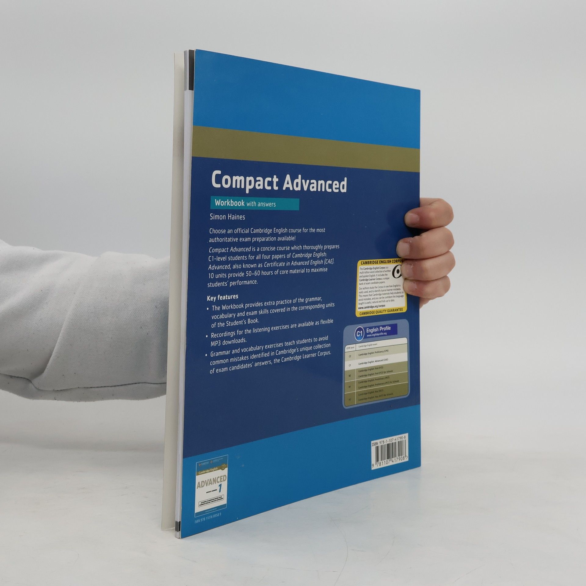 Simon Haines Compact advanced. Workbook with answers