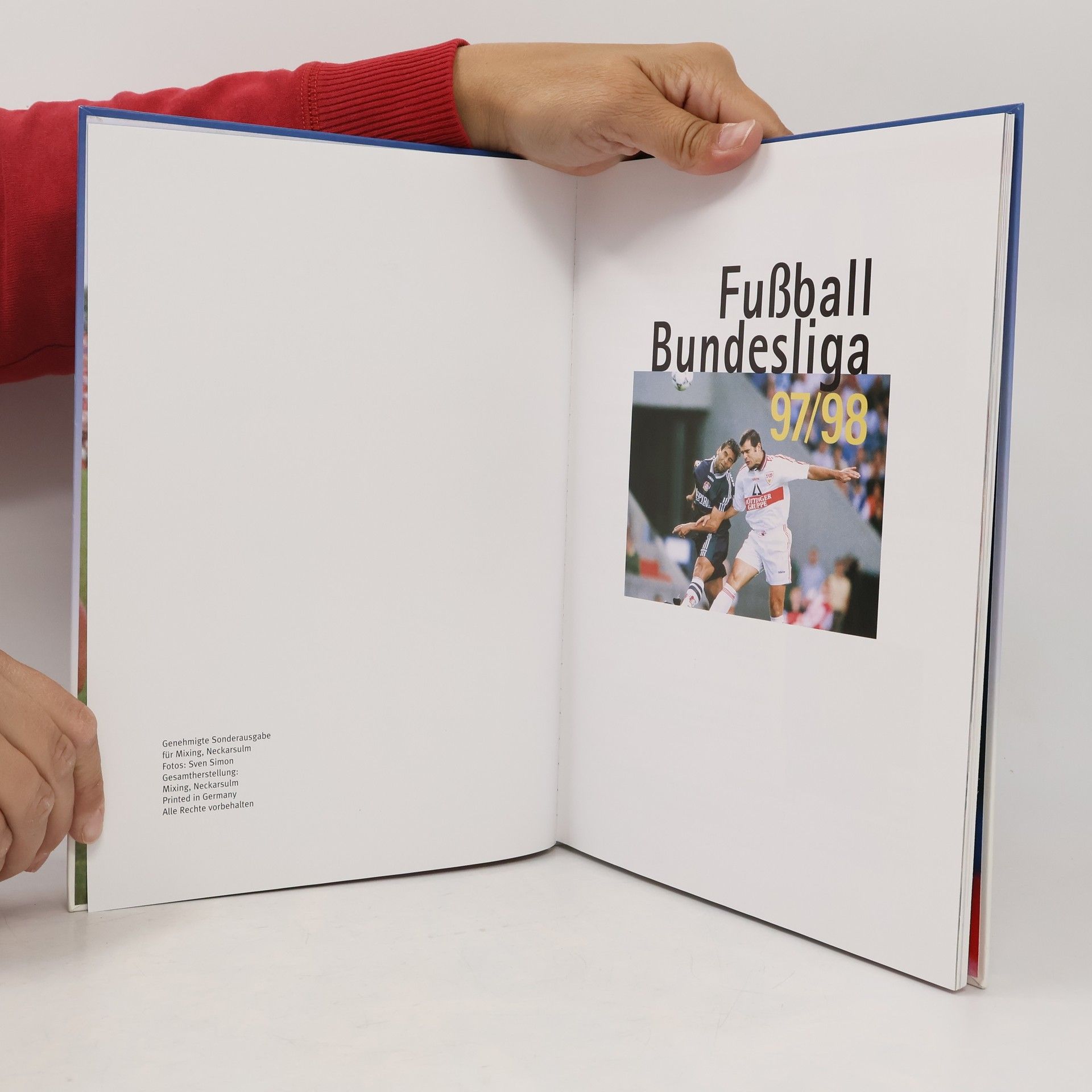 Sven Simon Fußball Bundesliga 97/98