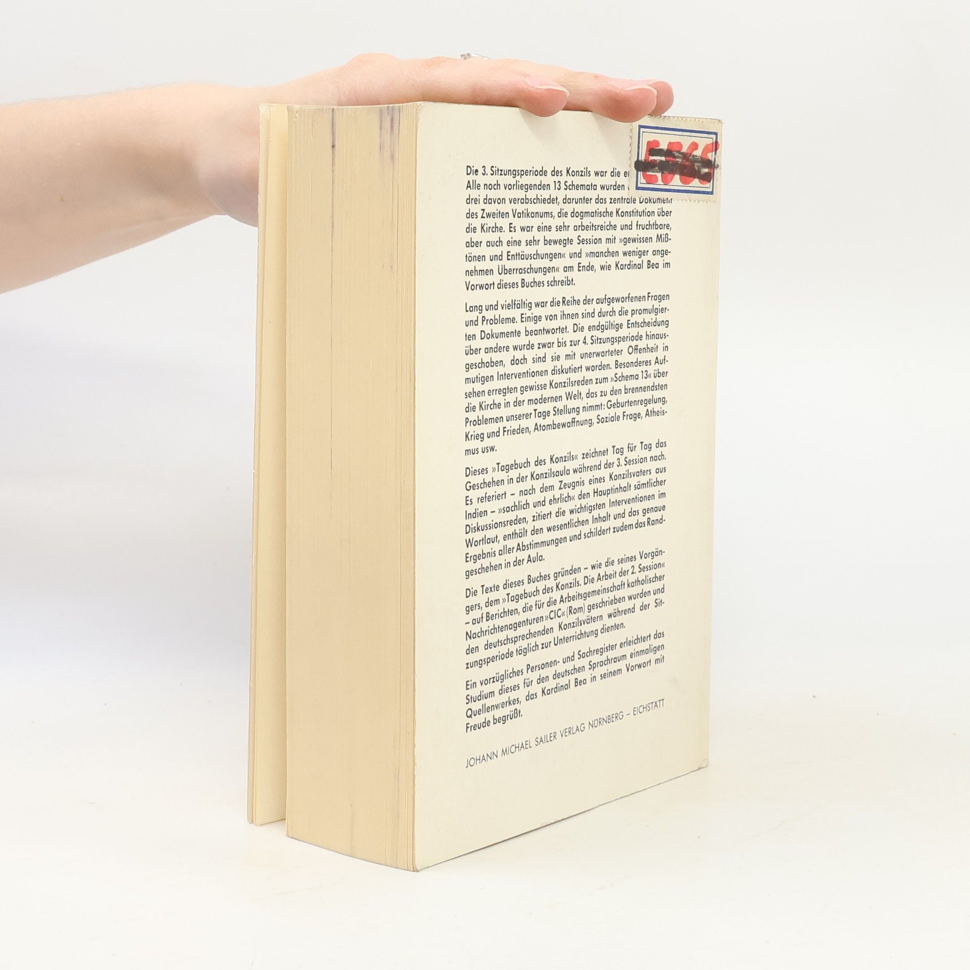 Luitpold A. Dorn Tagebuch des Konzils