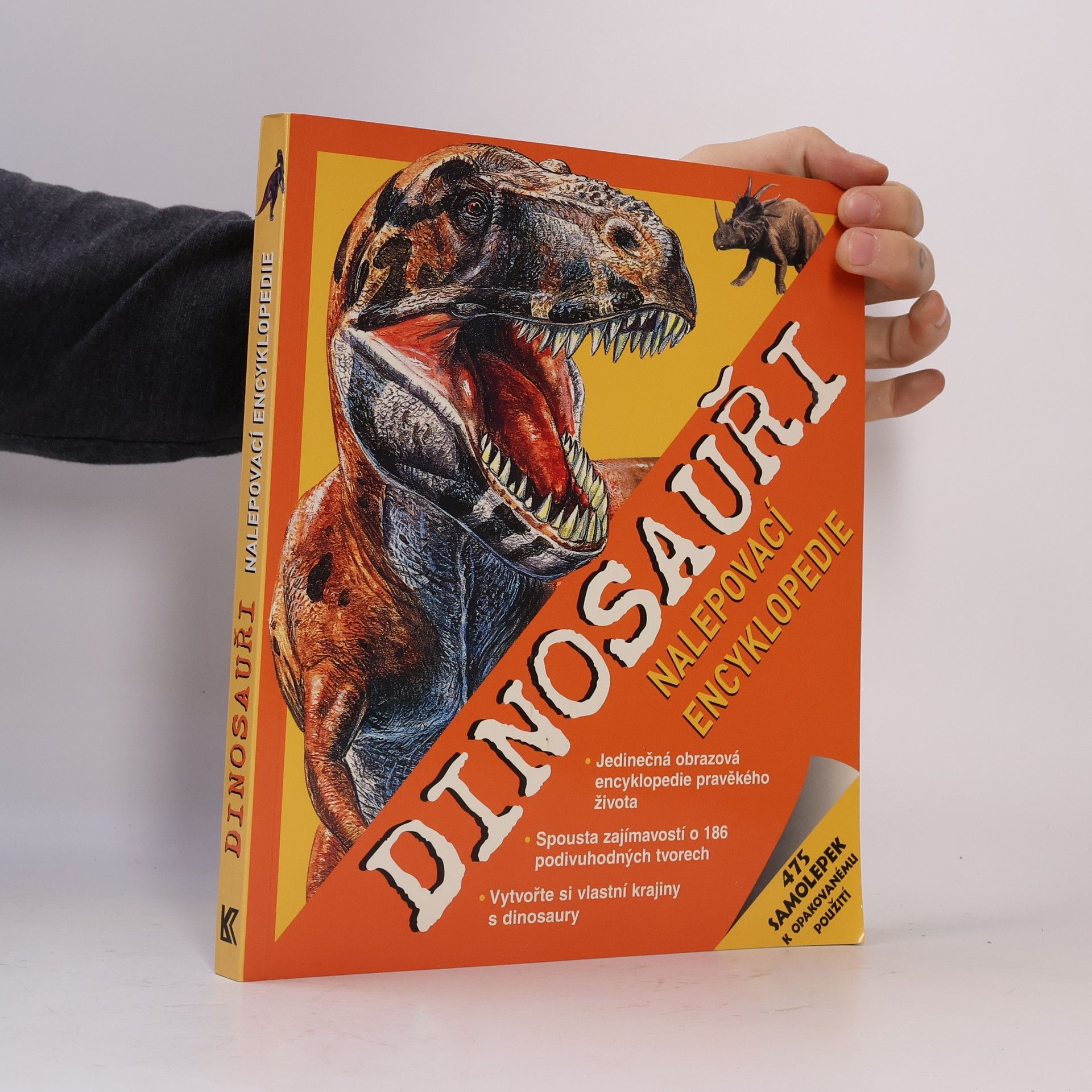 Jinny Johnson Dinosauři. Nalepovací encyklopedie