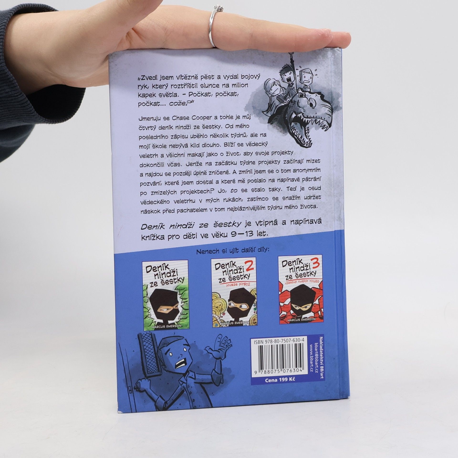 Marcus Emerson Deník nindži ze šestky. 4, Šach mat