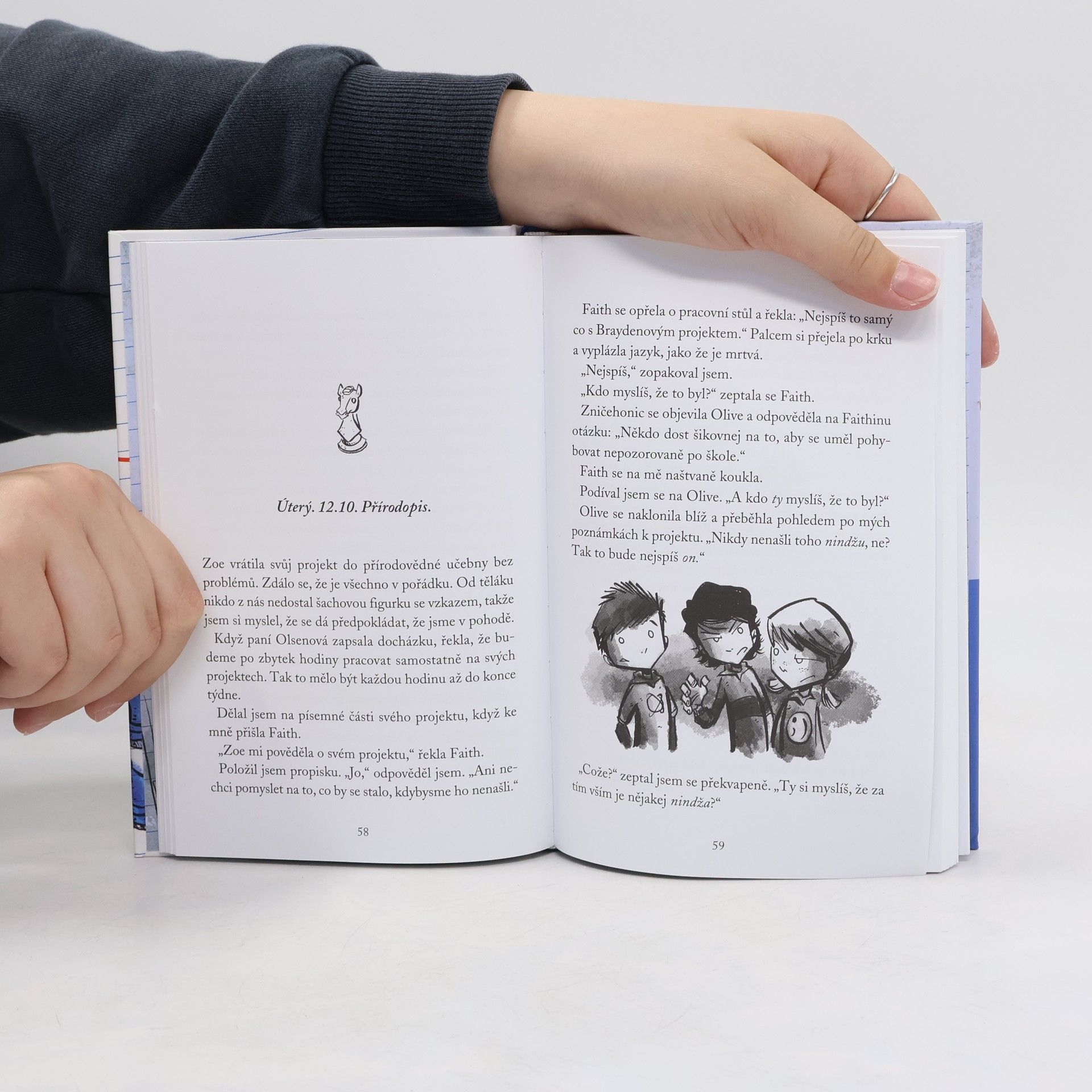 Marcus Emerson Deník nindži ze šestky. 4, Šach mat