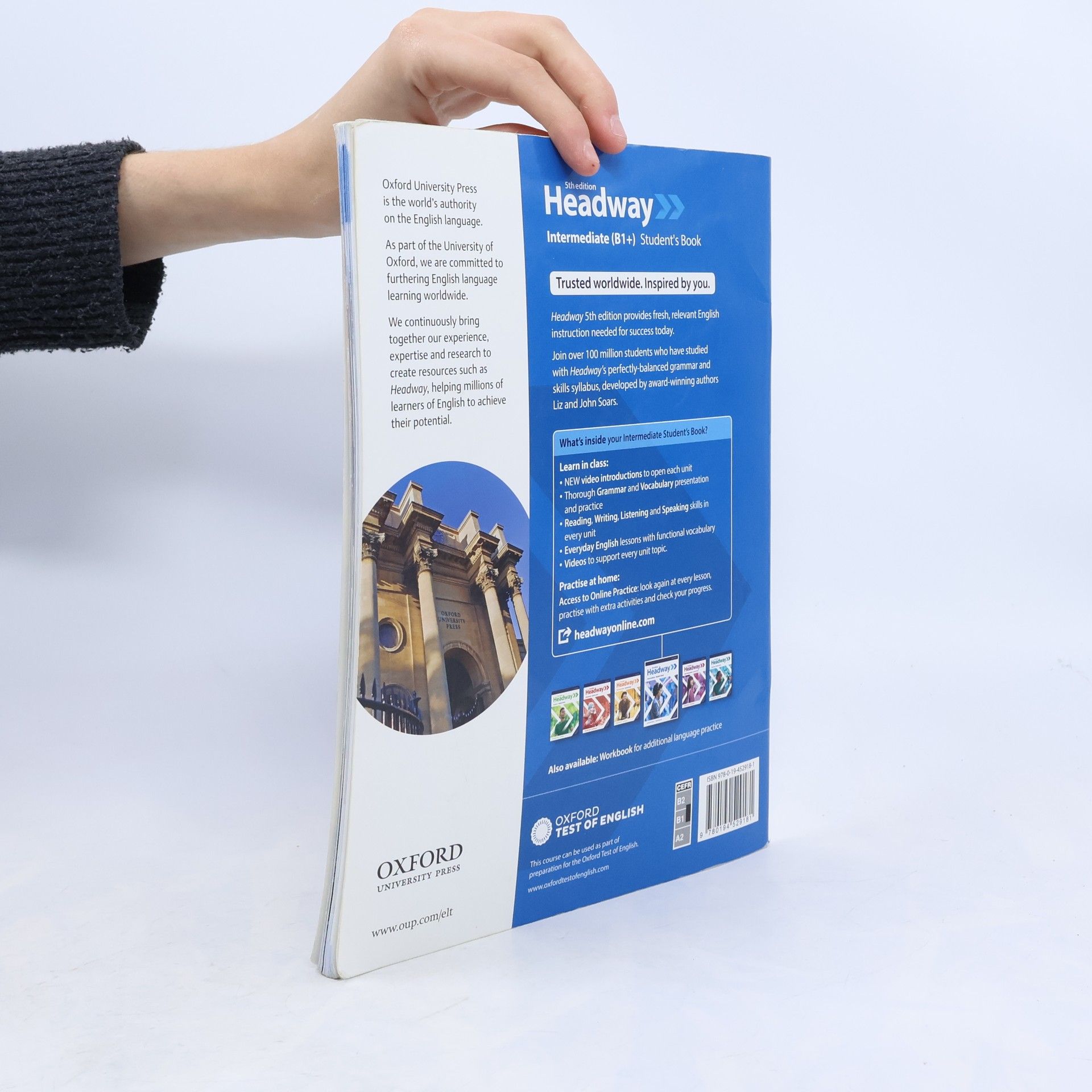 John Soars Headway- Intermediate. Units 1 - 6