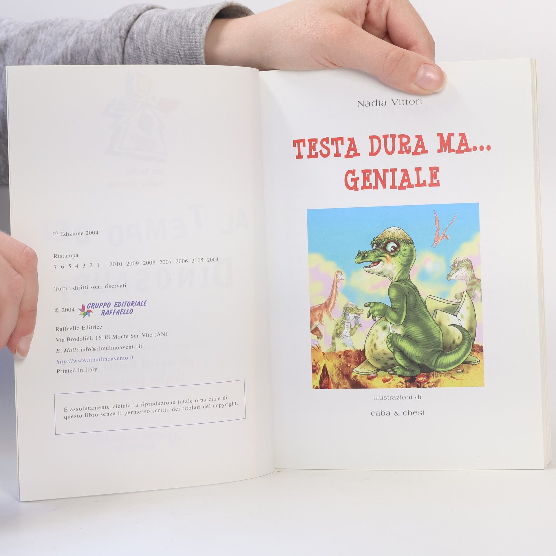 Nadia Vittori Al tempo dei dinosauri