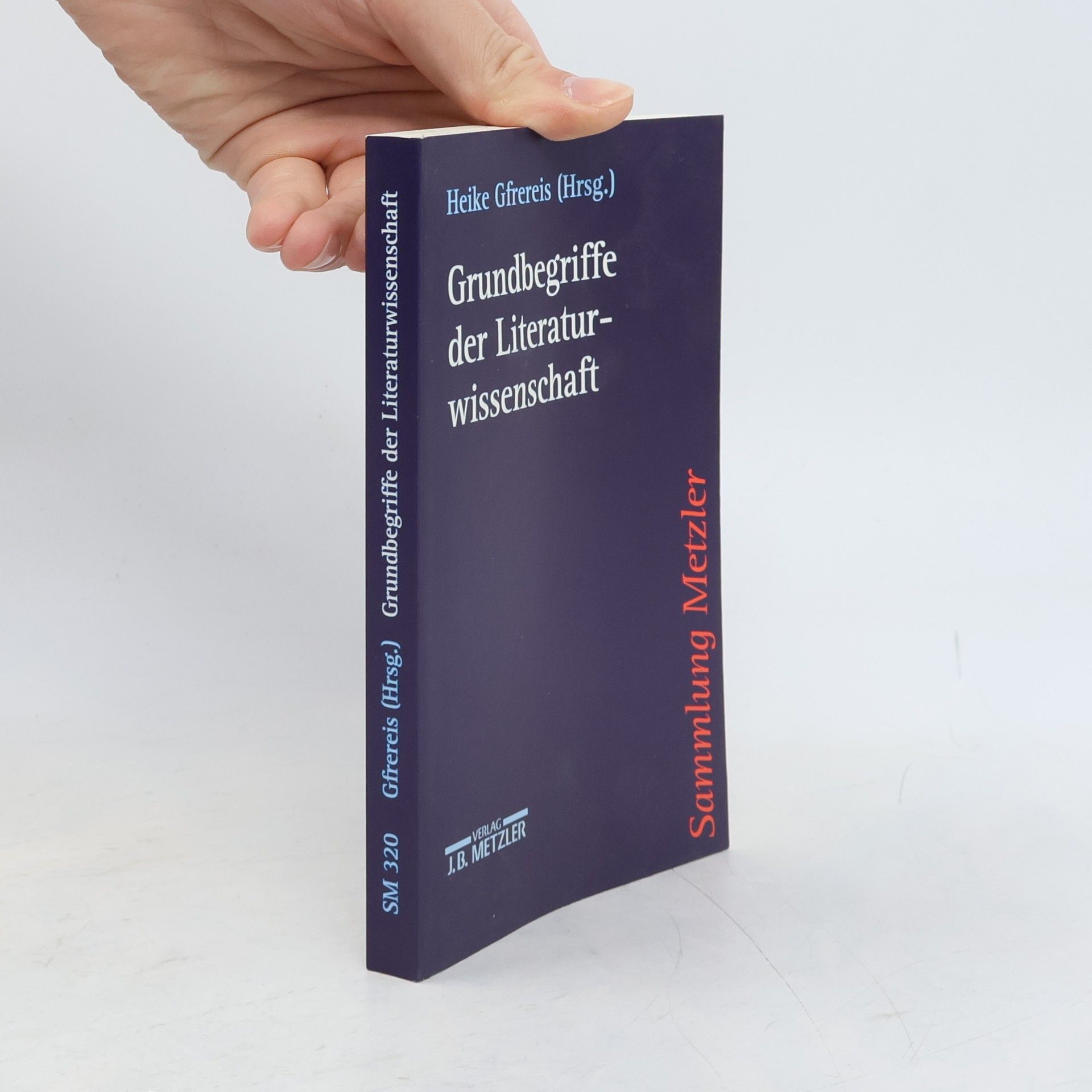 Heike Gfrereis Grundbegriffe der Literaturwissenschaft