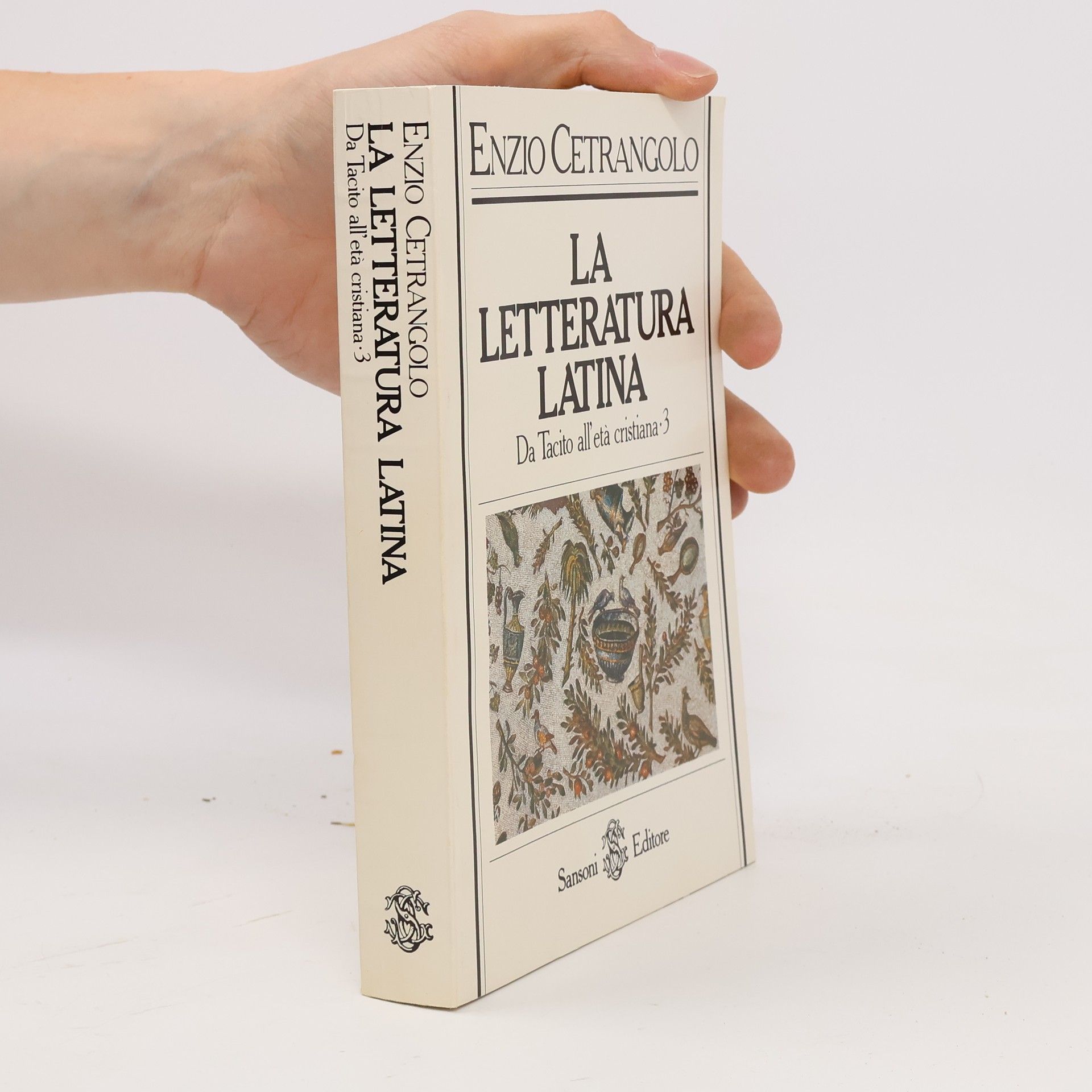 Kolektiv autorů La letteratura latina: Da Tacito all'età cristiana 3