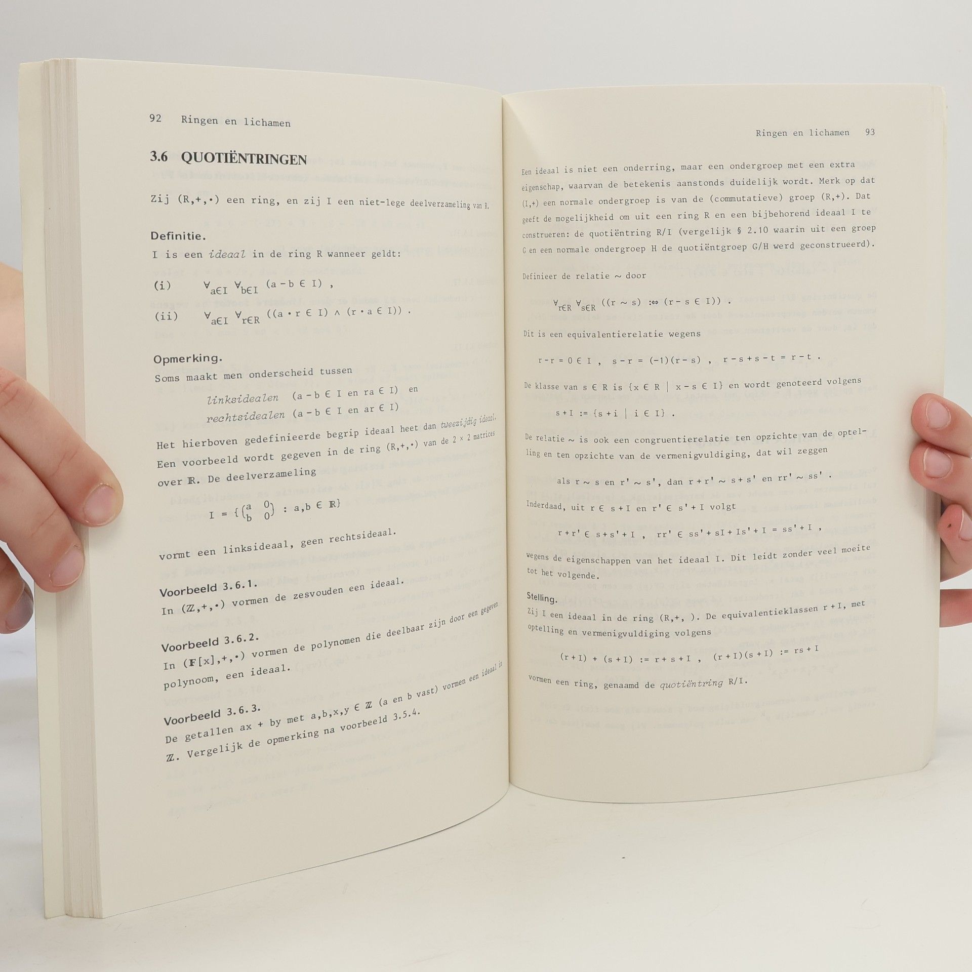 J.J. Seidel Algebraïsche structuren voor informatici