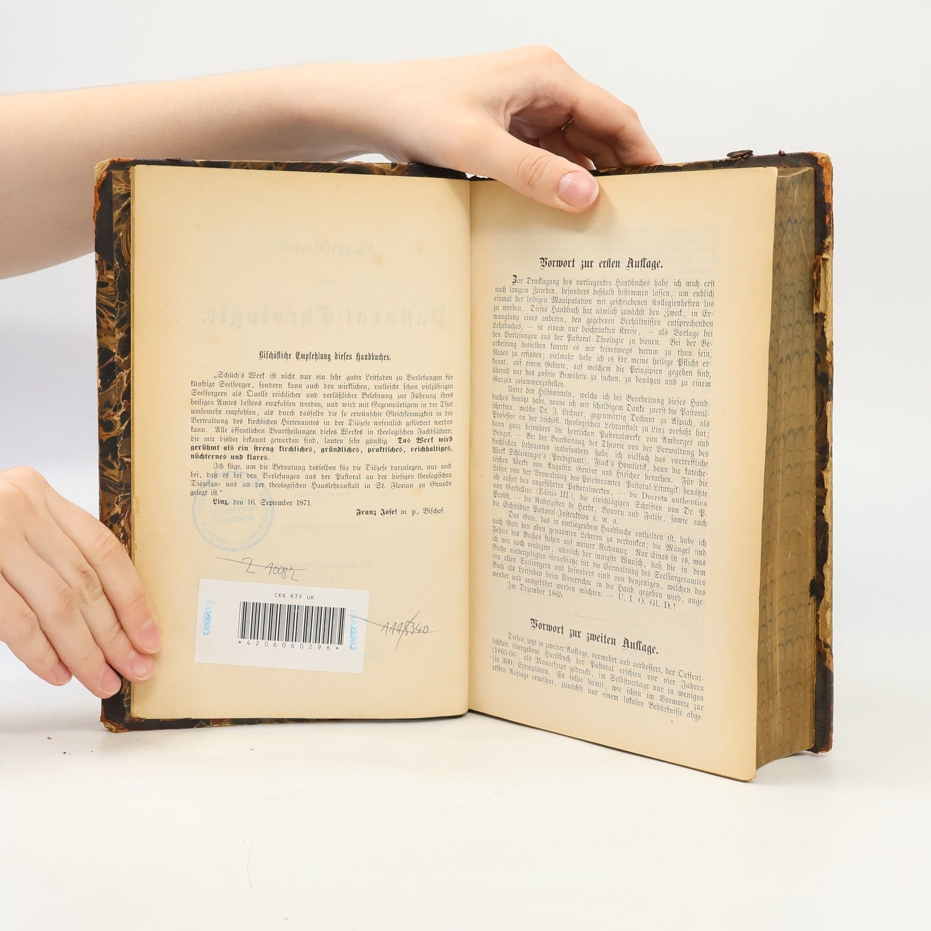 Ignaz Schüch Handbuch der Pastoral-Theologie