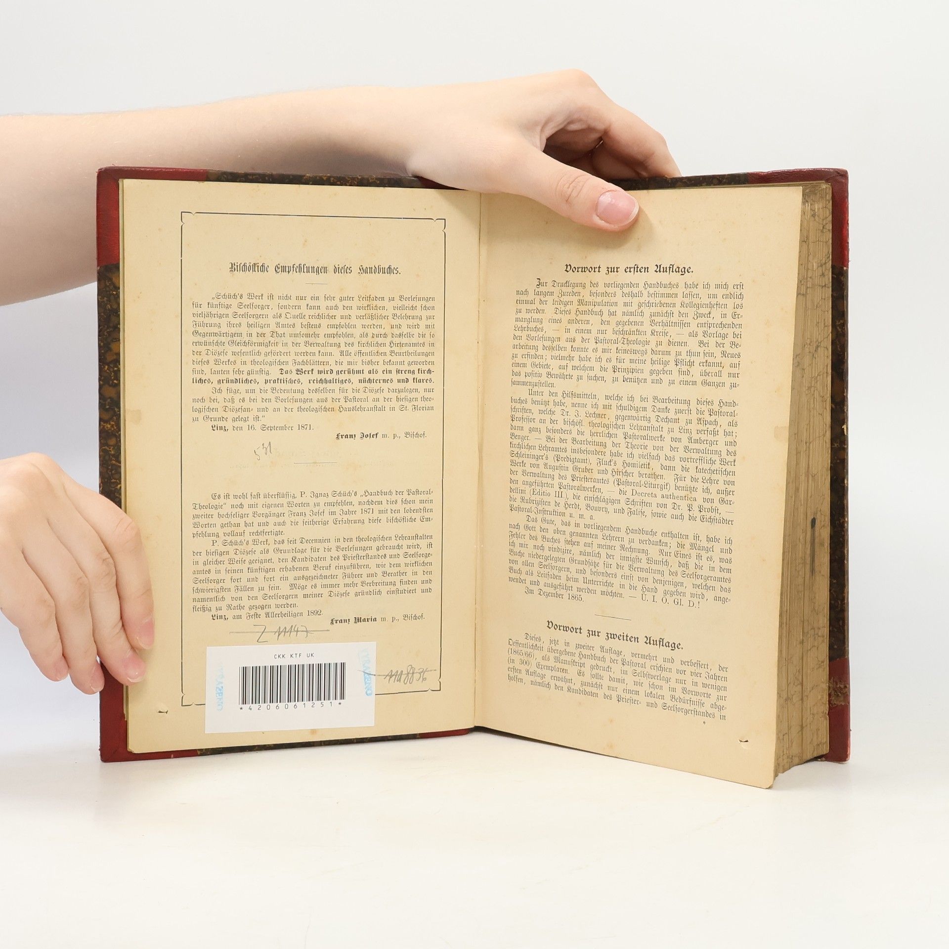 Ignaz Schüch Handbuch der Pastoral-Theologie