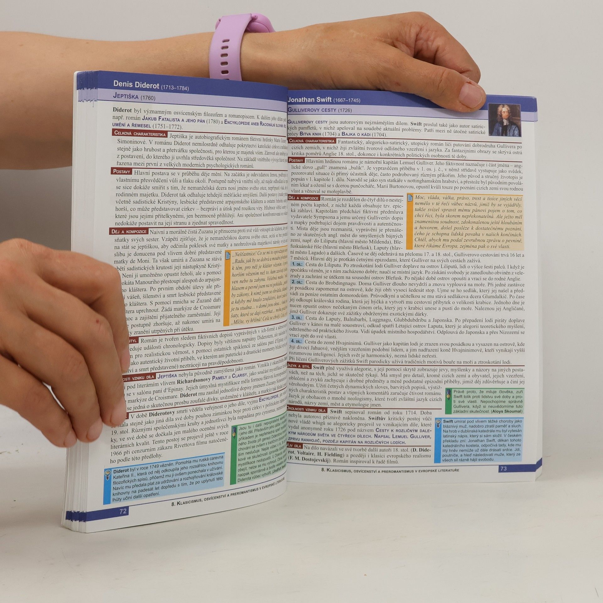 Otakar Slanař Obsahy a rozbory děl. K Literatuře - přehledu SŠ učiva