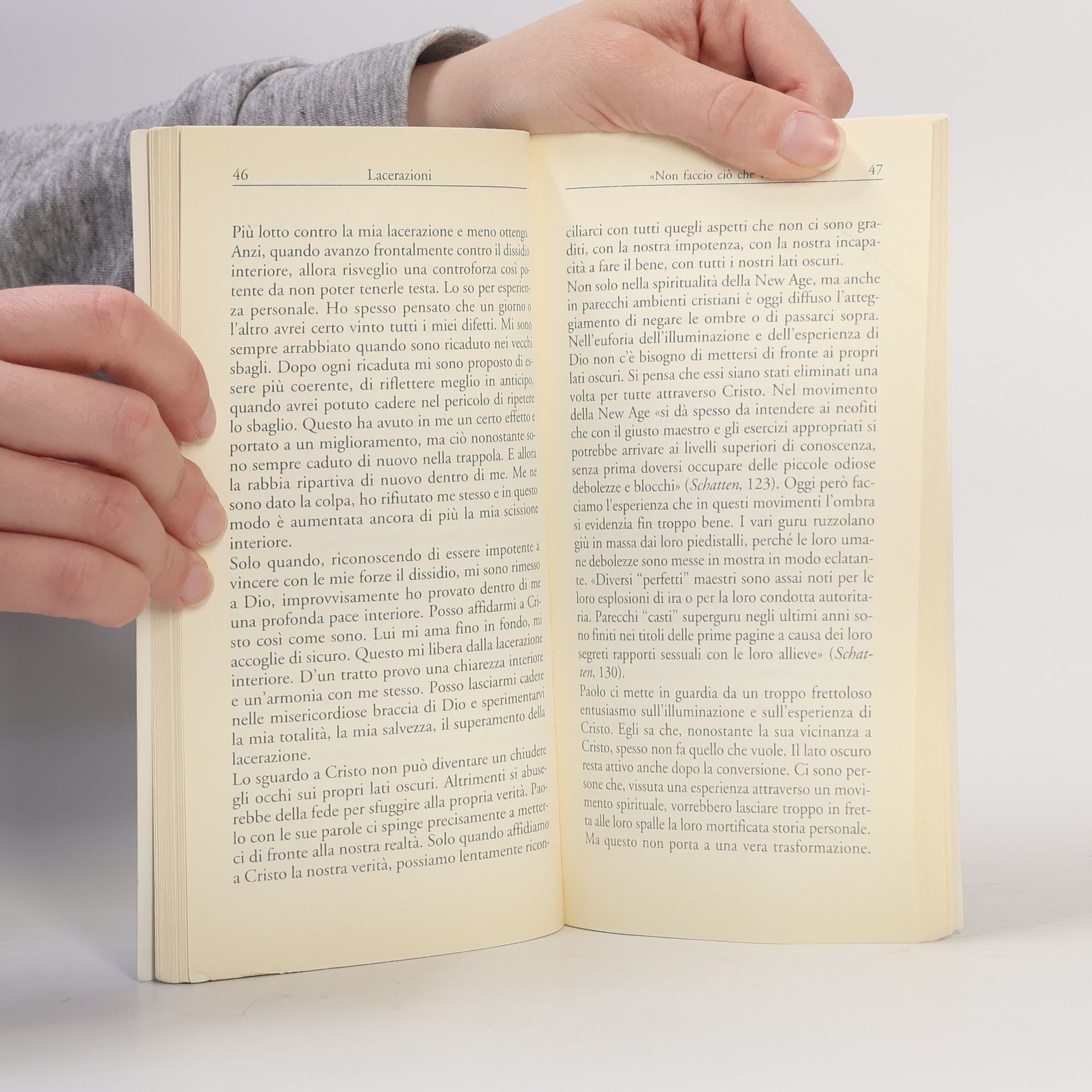 Anselm Grün Riflessi: Lacerazioni