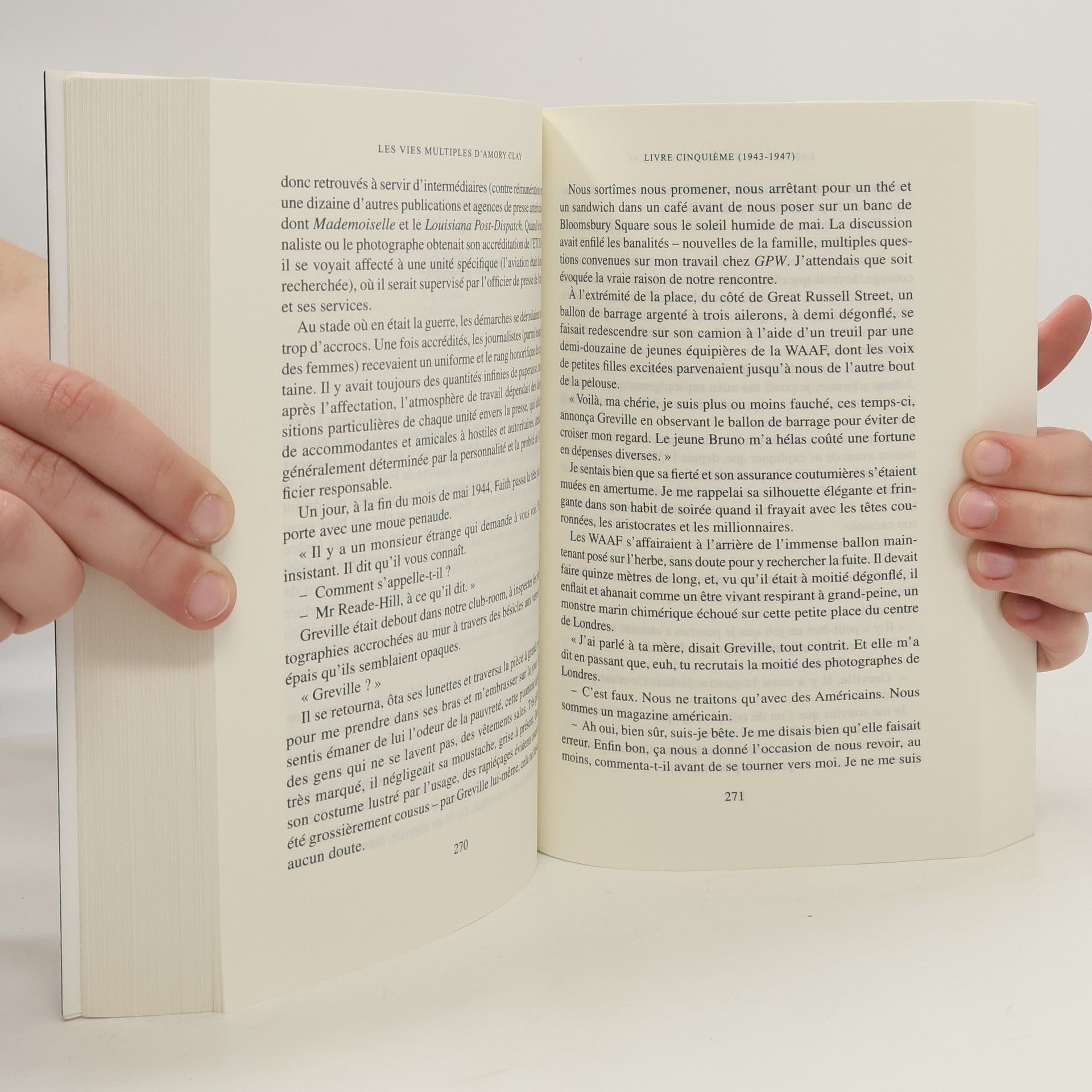 William Boyd Les vies multiple d'Amory Clay