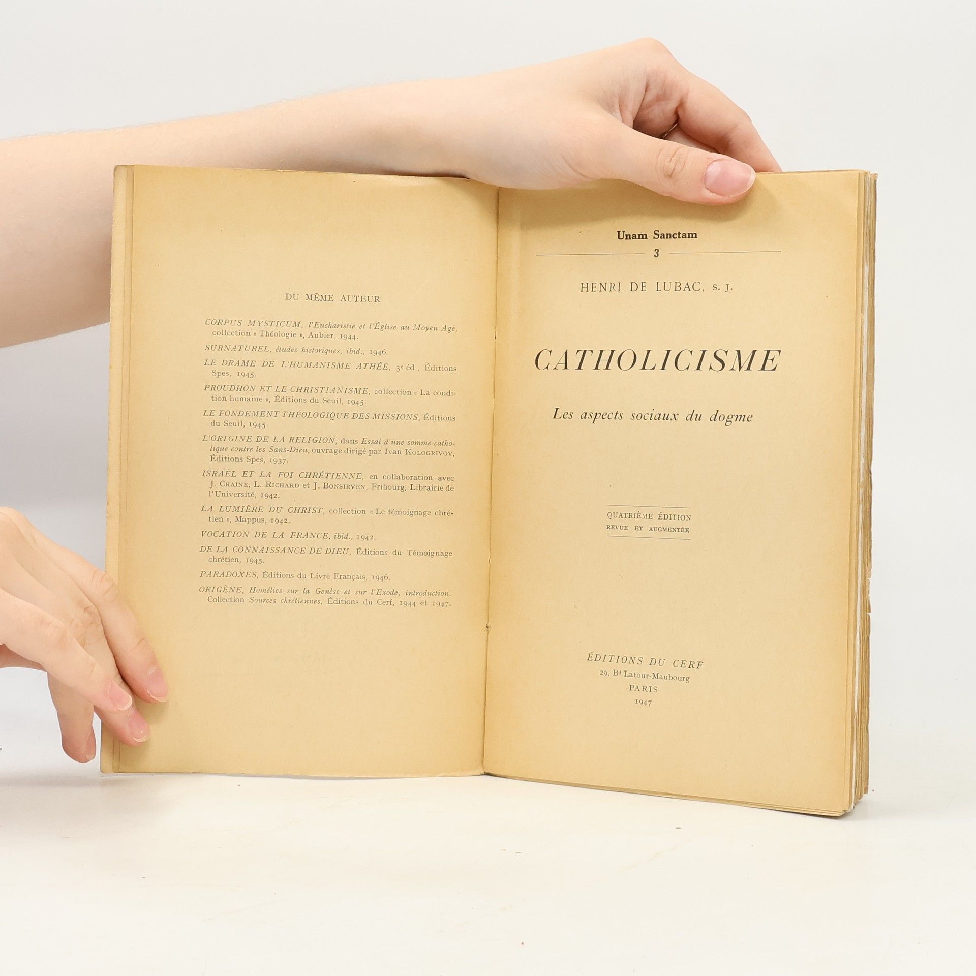 Henri de Lubac Catholicisme