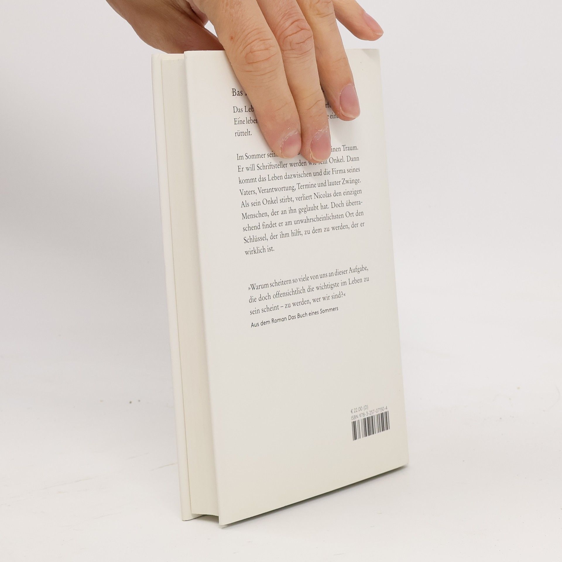 Bas Kast Das Buch eines Sommers