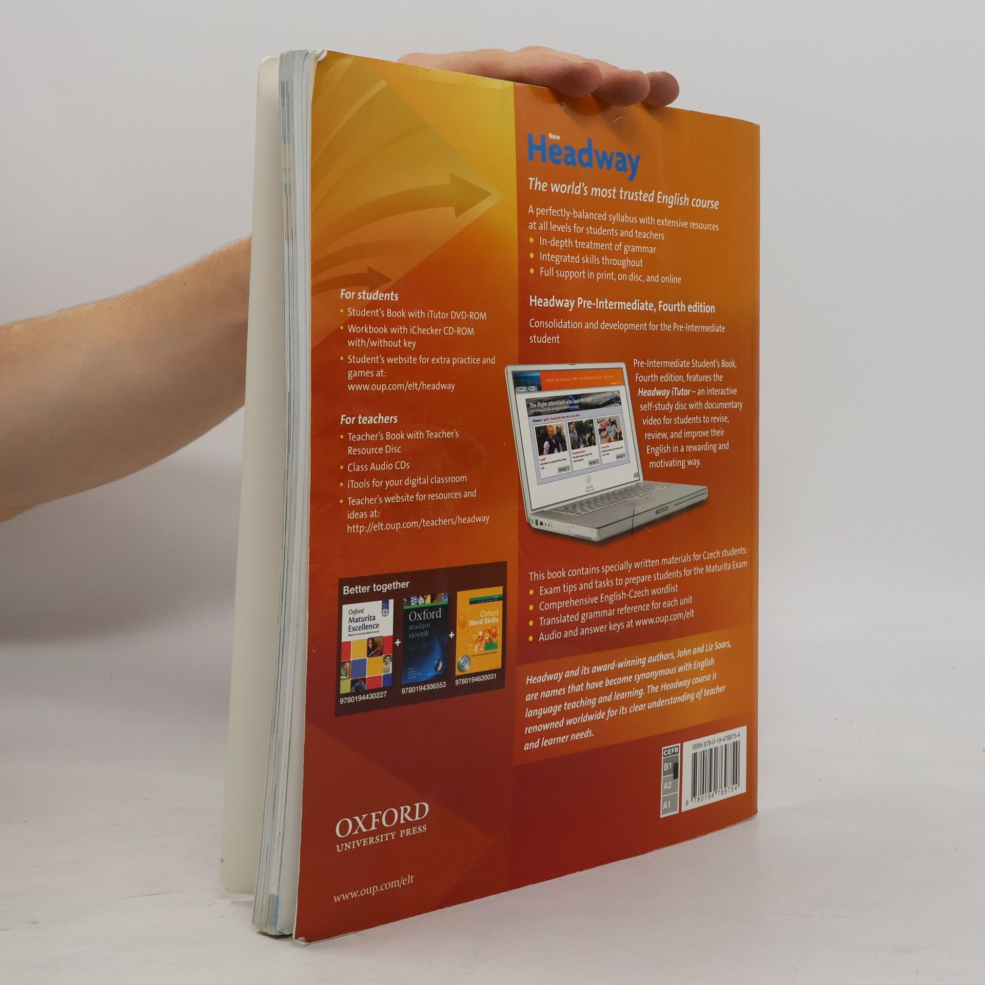 John Soars New Headway : Fourth edition. Pre-intermediate. Maturita student's book