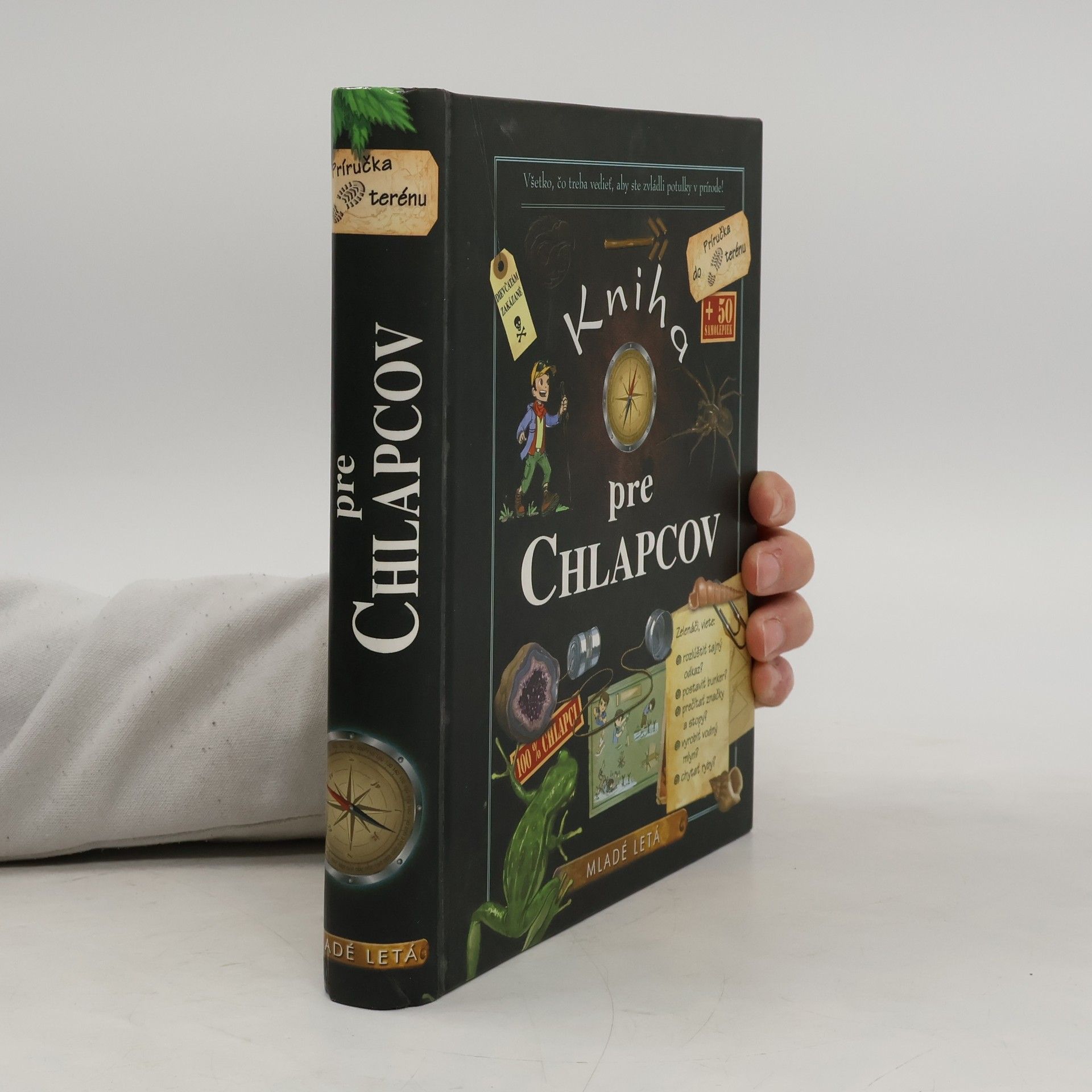 Esao Millet Kniha pre chlapcov : Všetko, čo treba vedieť, aby ste zvládli potulky v prírode!
