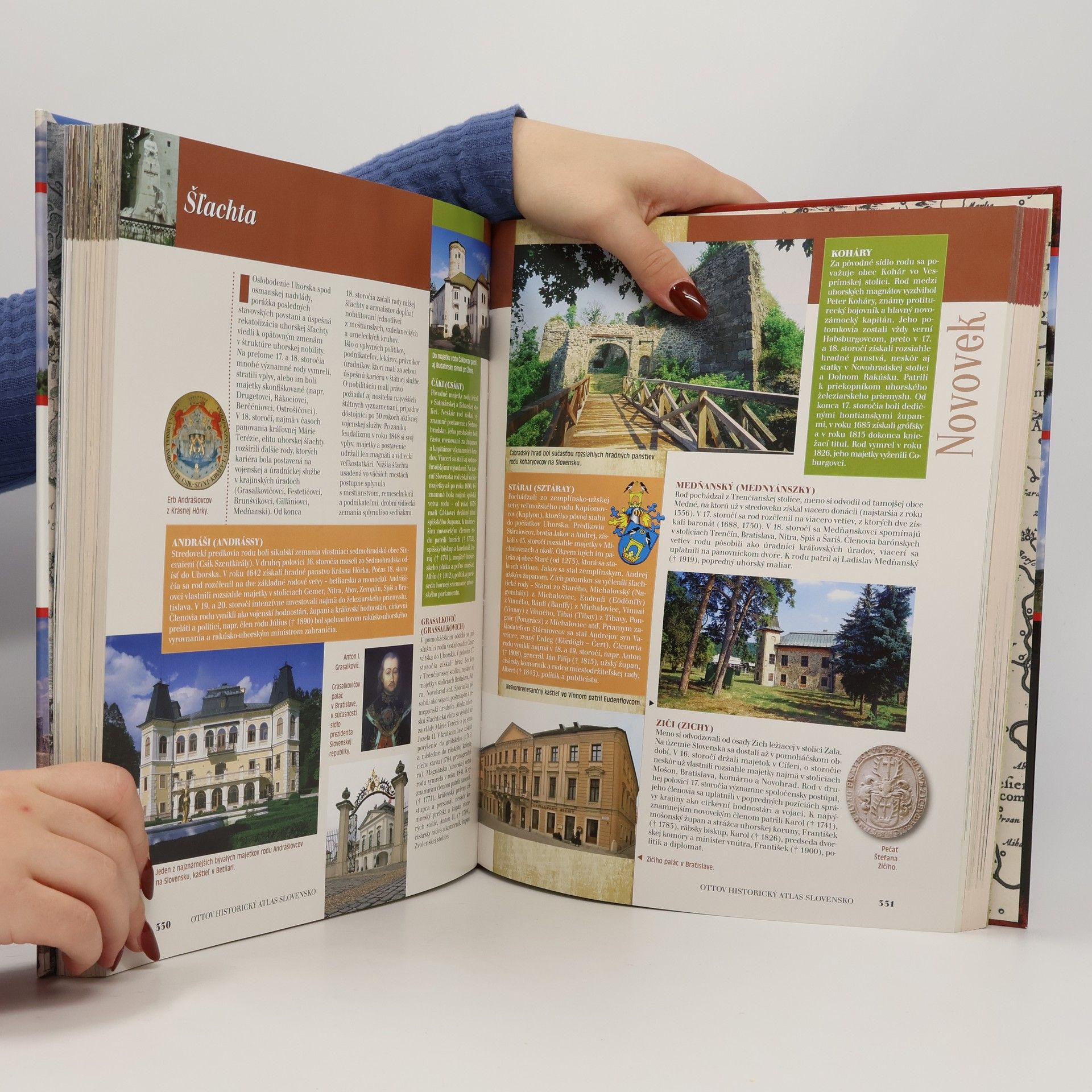 Pavol Kršák Ottov historický atlas. Slovensko