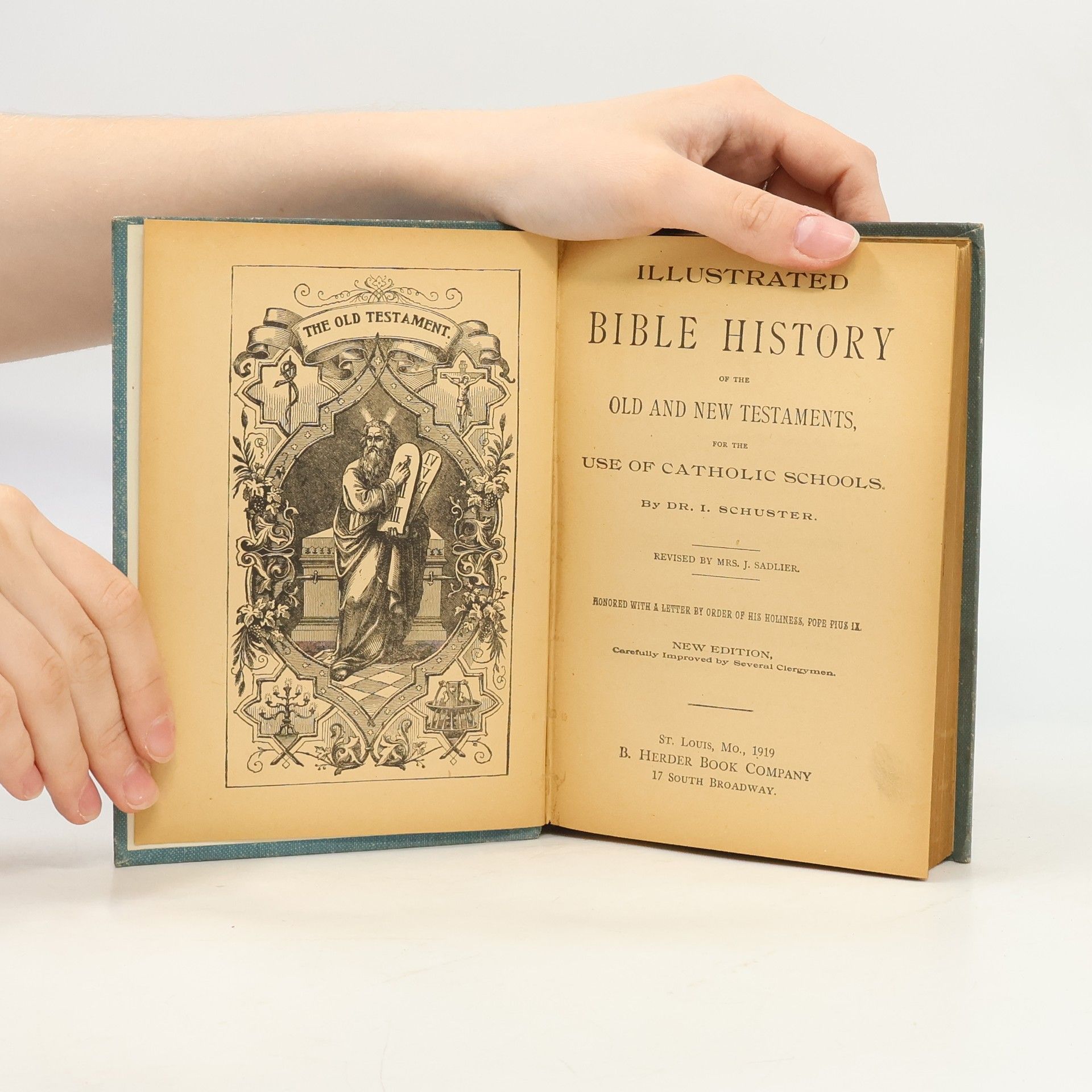 D. D. Rev. I. Schuster The Illustrated Bible History of the Old and New Testaments