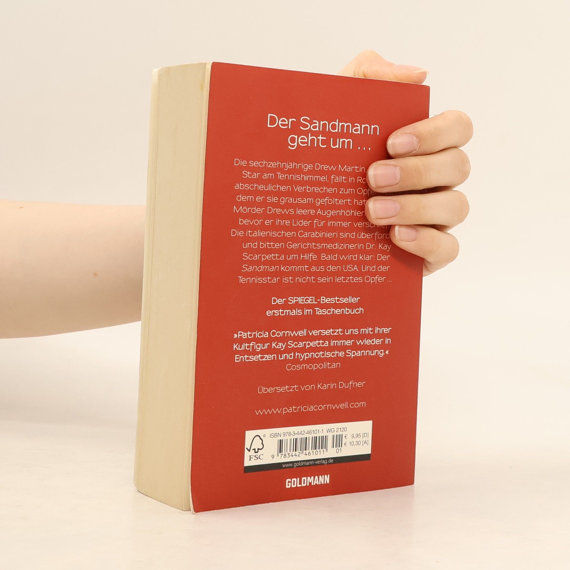 Patricia Cornwell Totenbuch