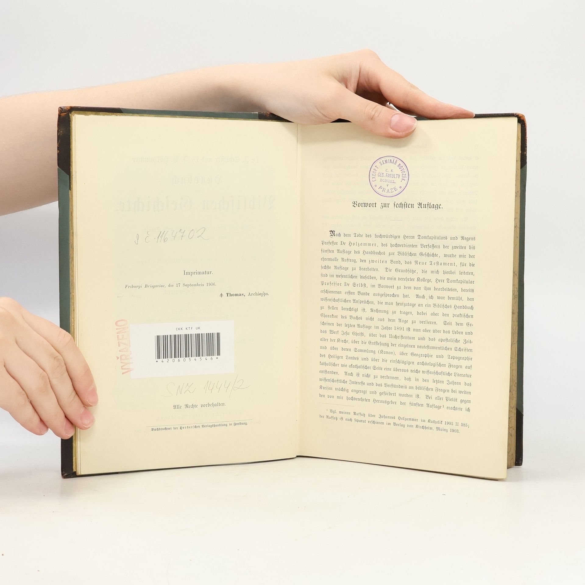 J. Schuster Handbuch zur Biblischen Geschichte