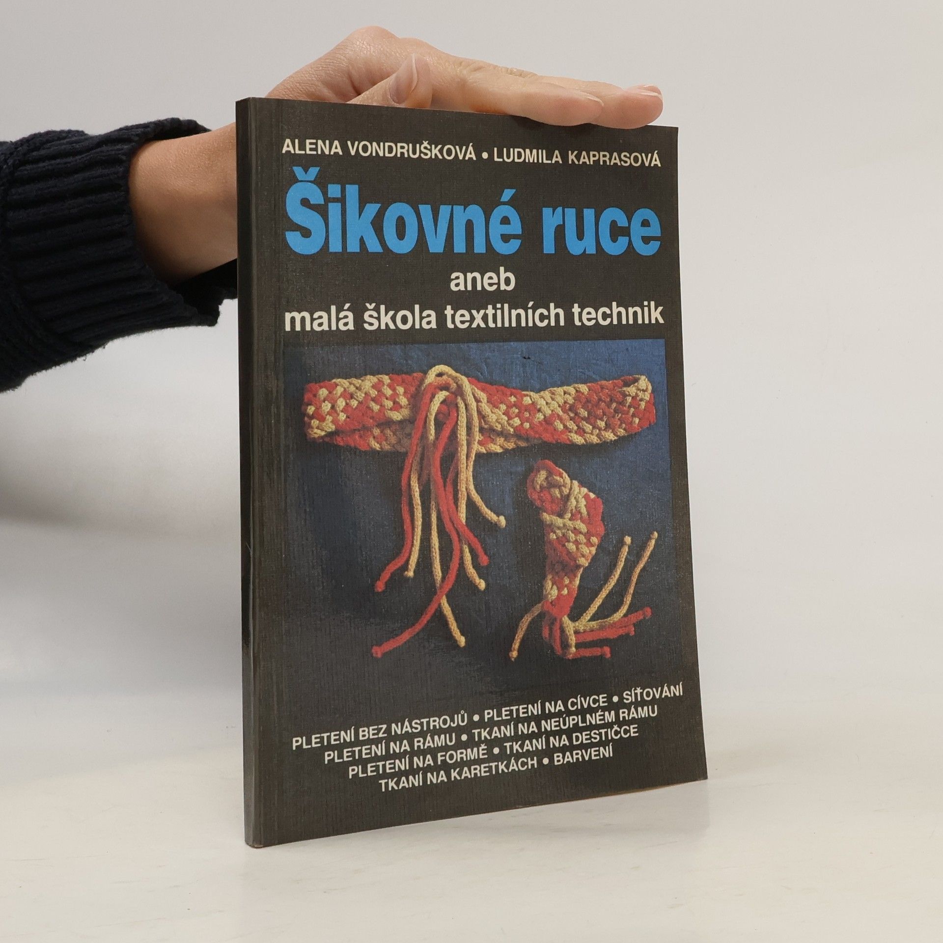 Ludmila Kaprasová Šikovné ruce aneb Malá škola textilních technik