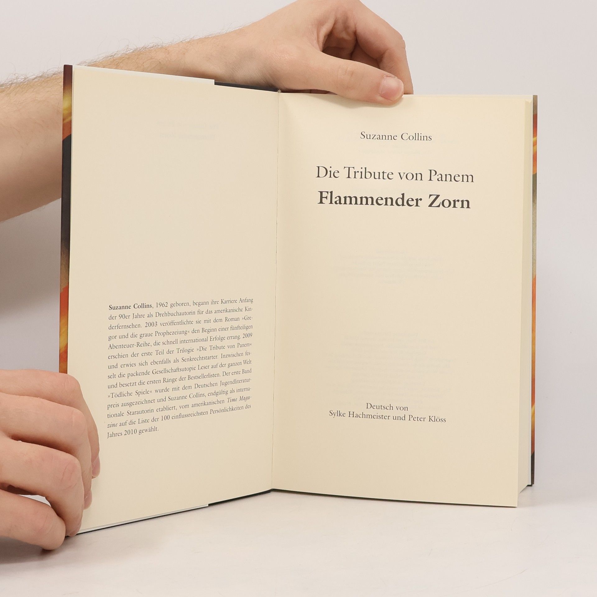 Suzanne Collins Die Tribute von Panem. Flammender Zorn