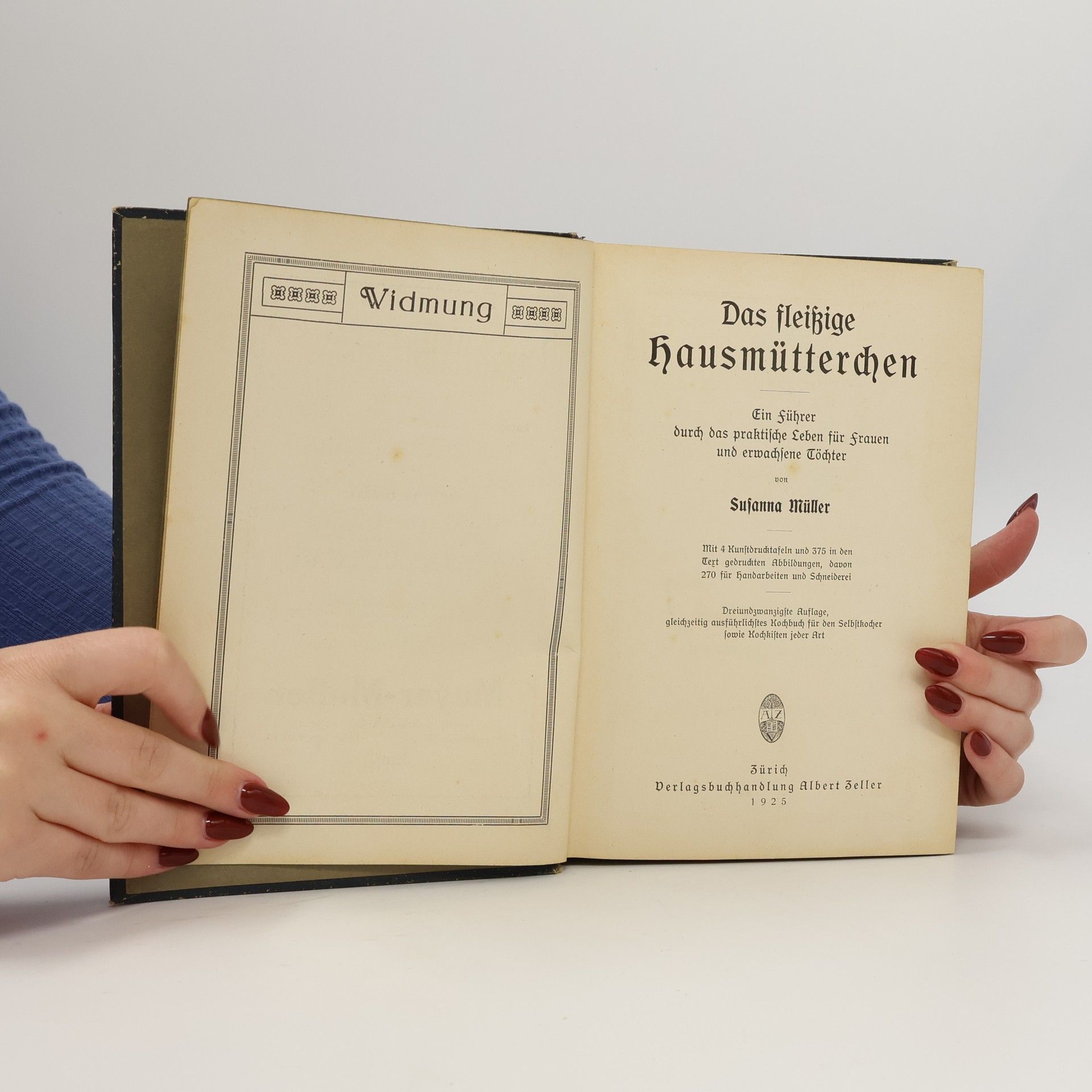 Susanna Müller Das fleißige Hausmütterchen