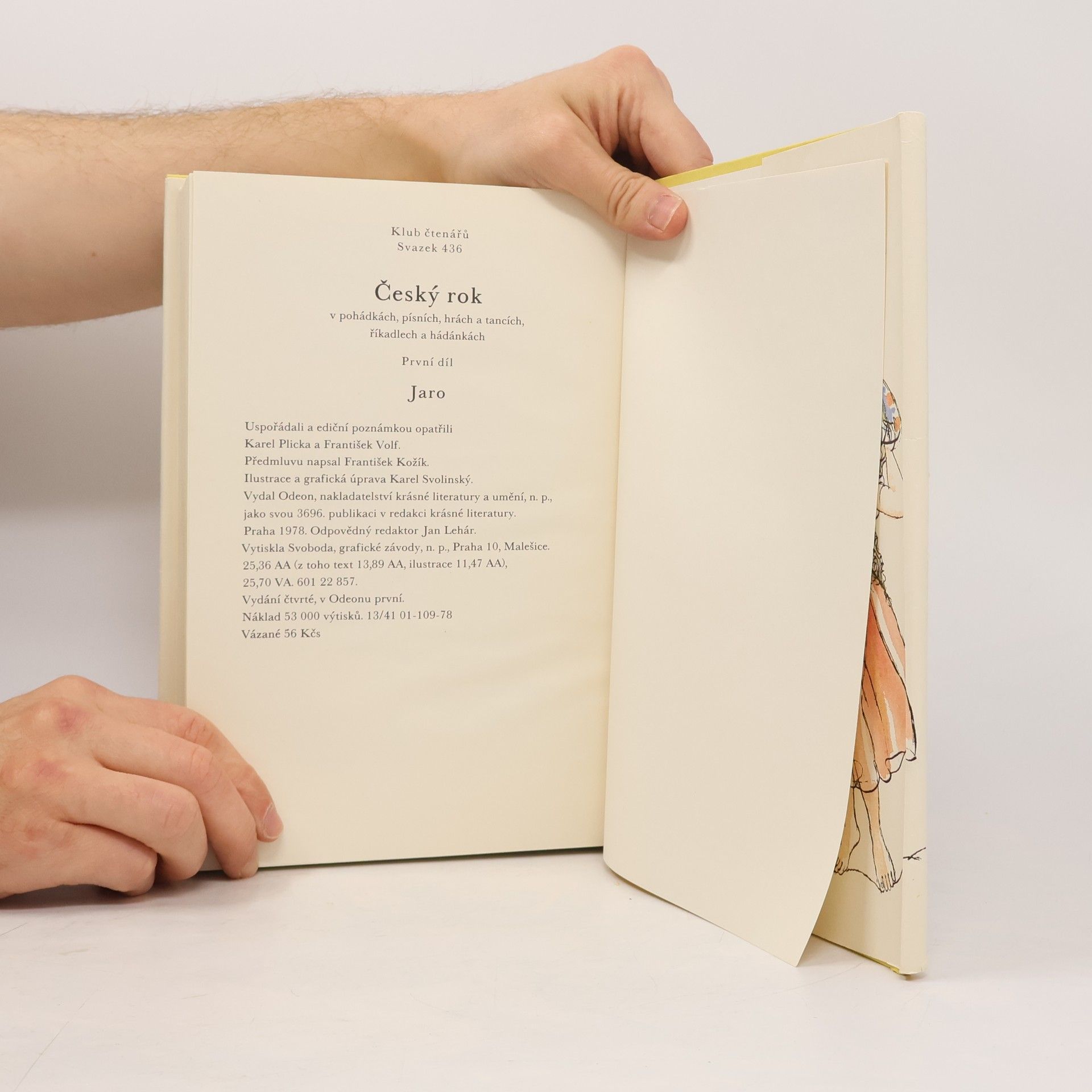 Karel Plicka Český rok v pohádkách, písních, hrách a tancích, říkadlech a hádankách