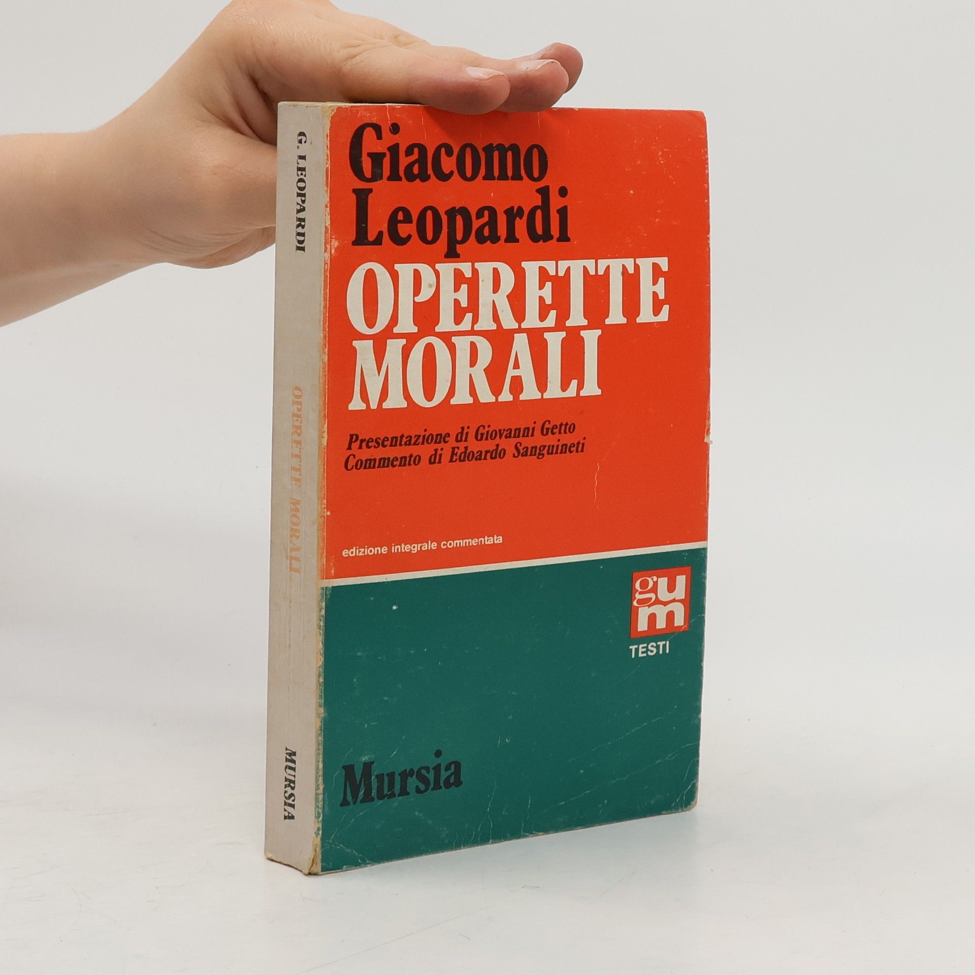 Giacomo Leopardi Operette morali