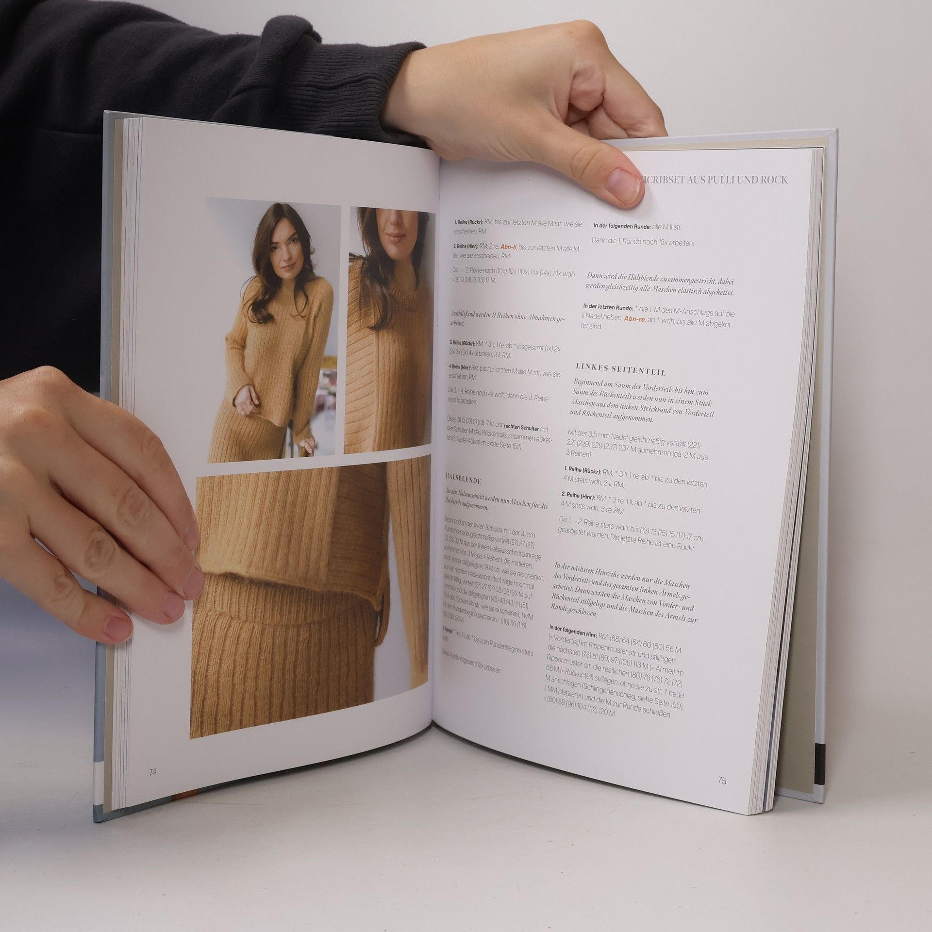 Ann Kathrin Stoll Fall (ing) for Knits – Mode stricken in Herbst- und Erdtönen