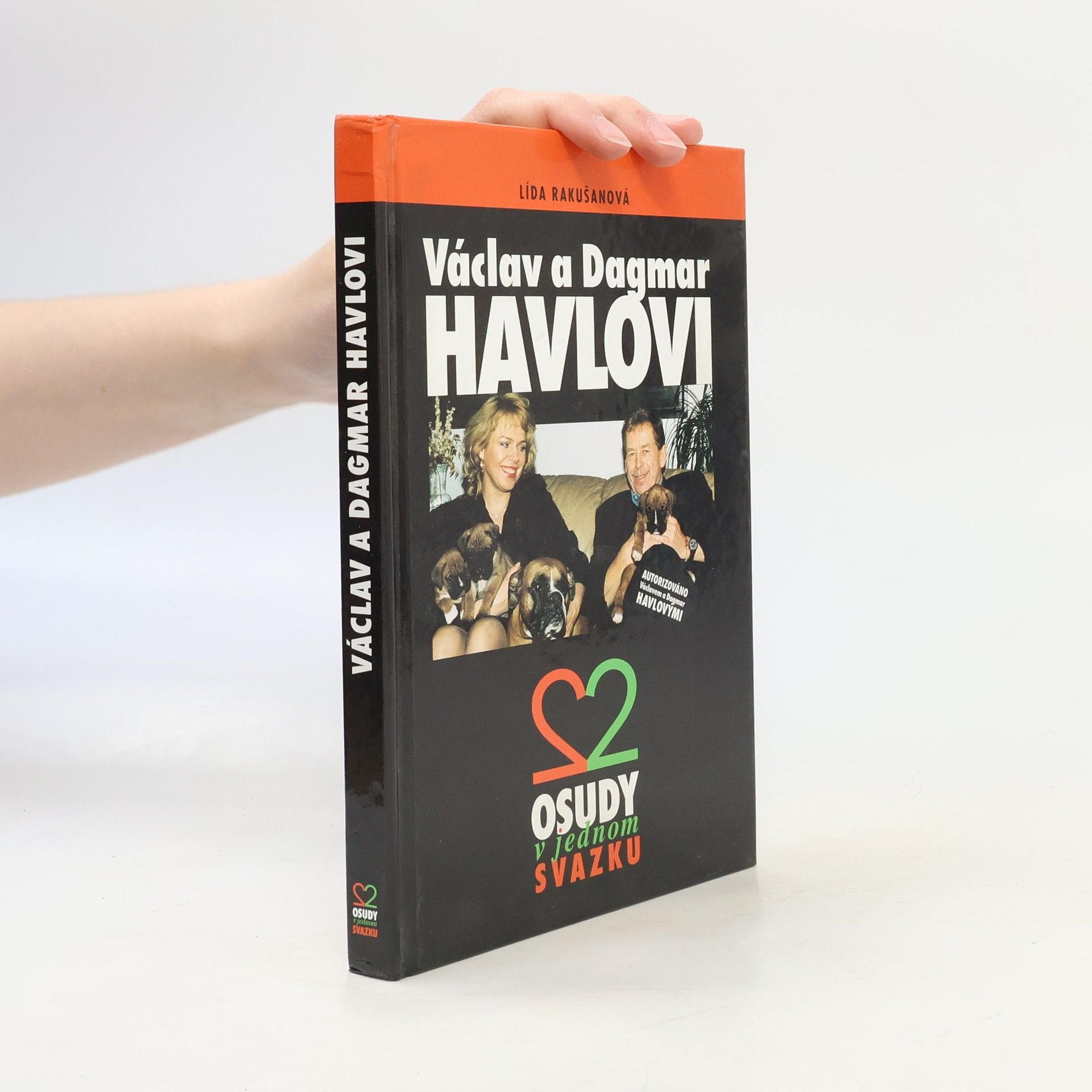 Lída Rakušanová Václav a Dagmar Havlovi